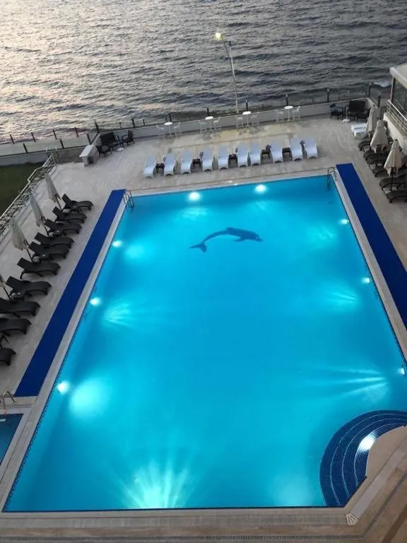 Swimming pool in Blue Pier Hotel
