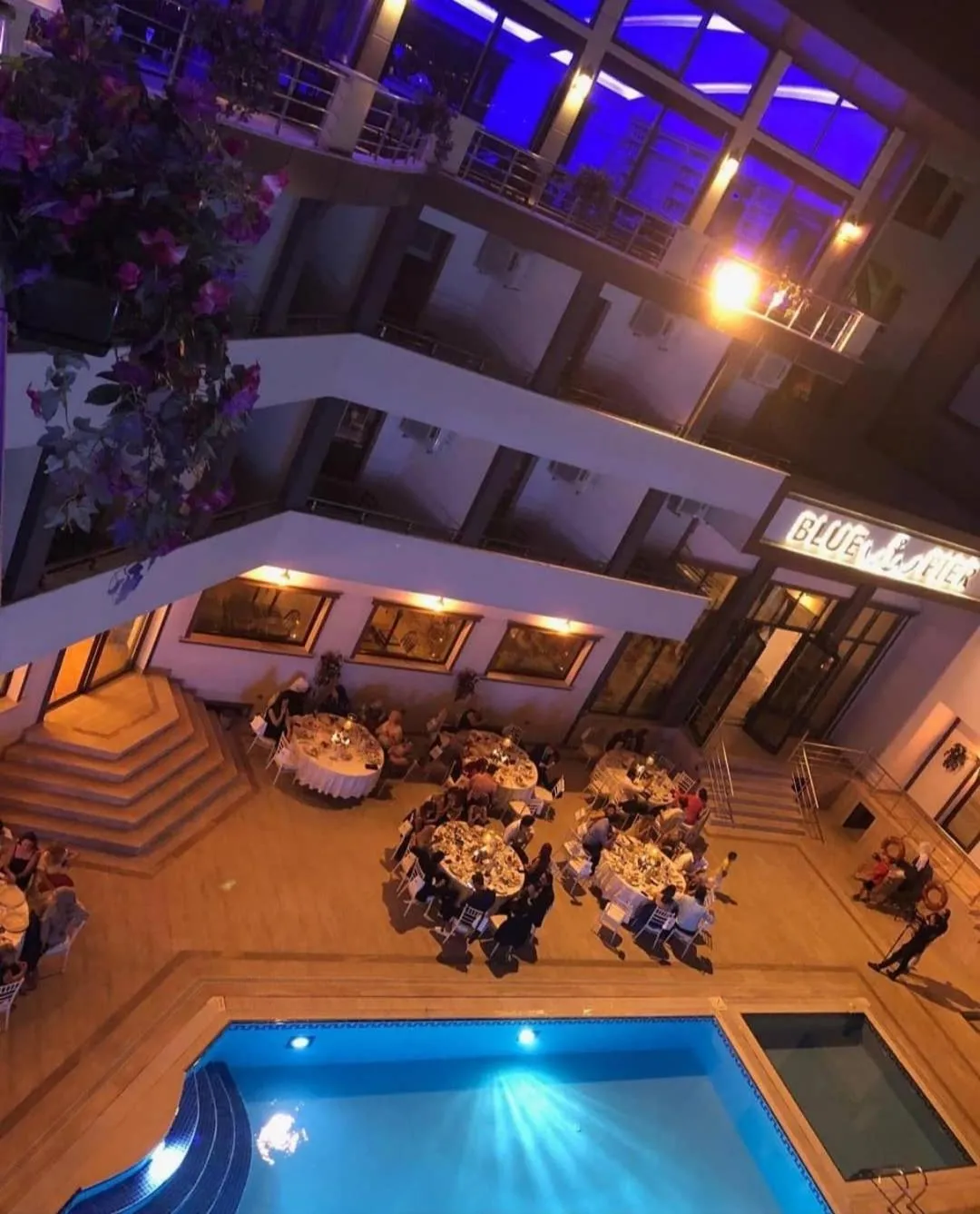 Property building in Blue Pier Hotel