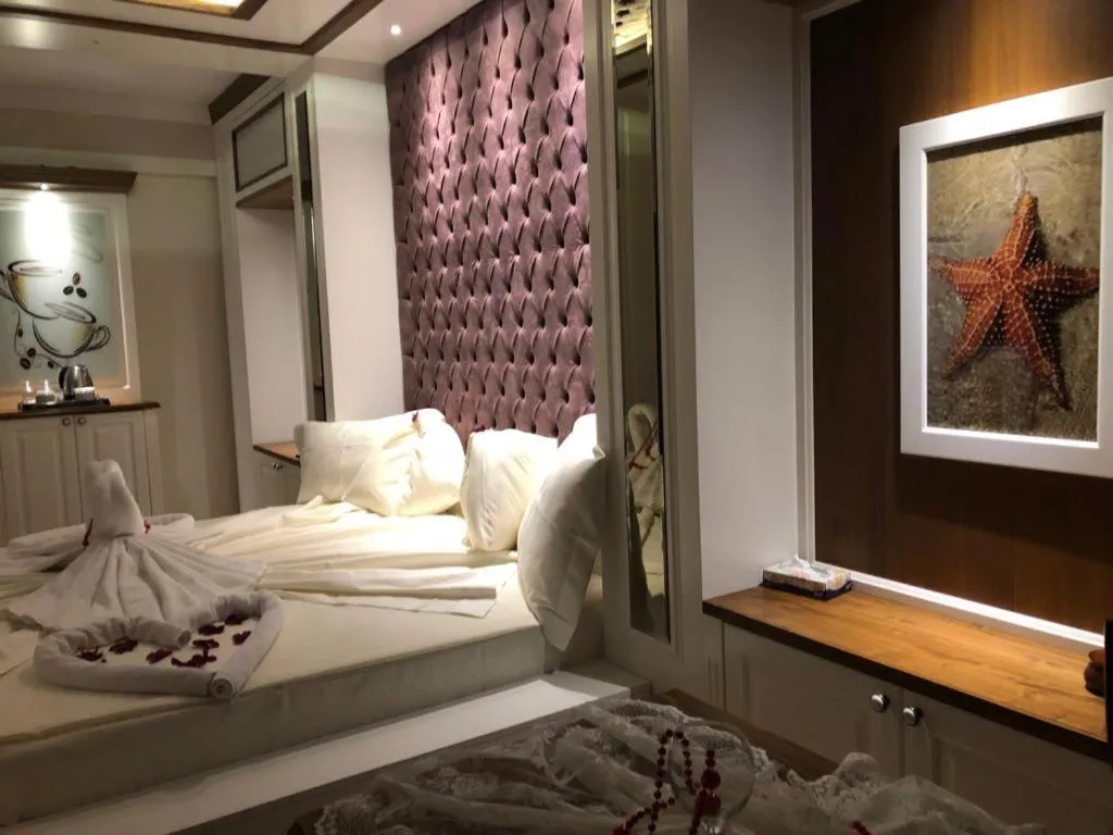 Bed in Blue Pier Hotel