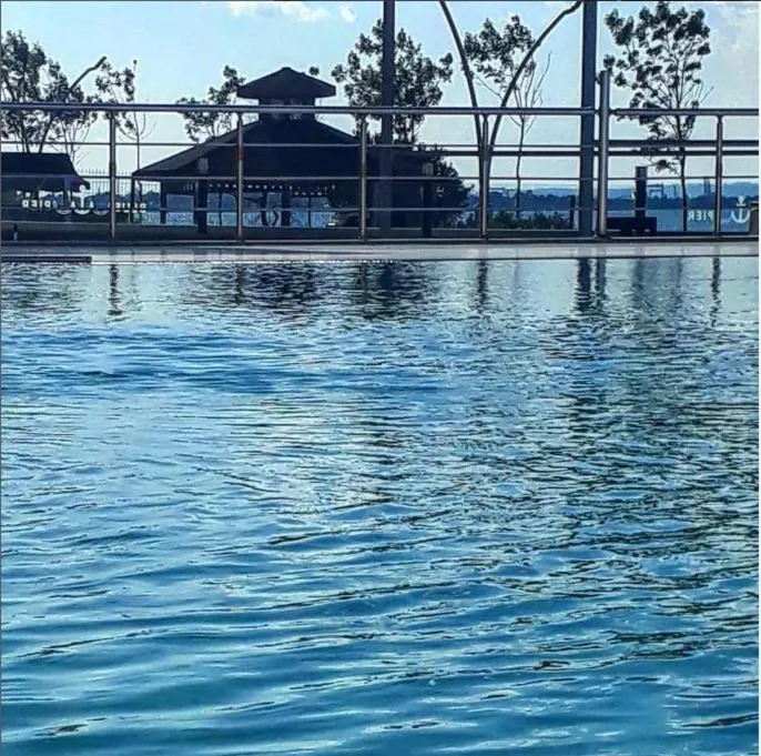 Swimming pool in Blue Pier Hotel