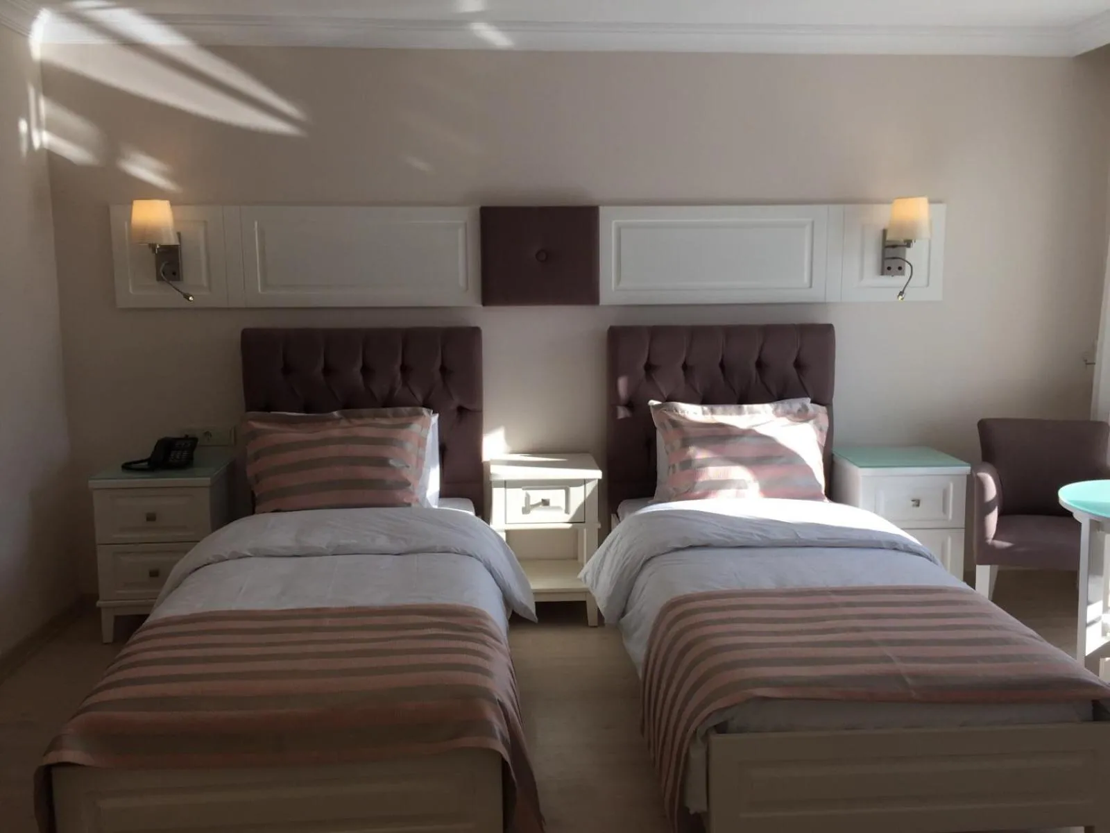 Bed in Blue Pier Hotel
