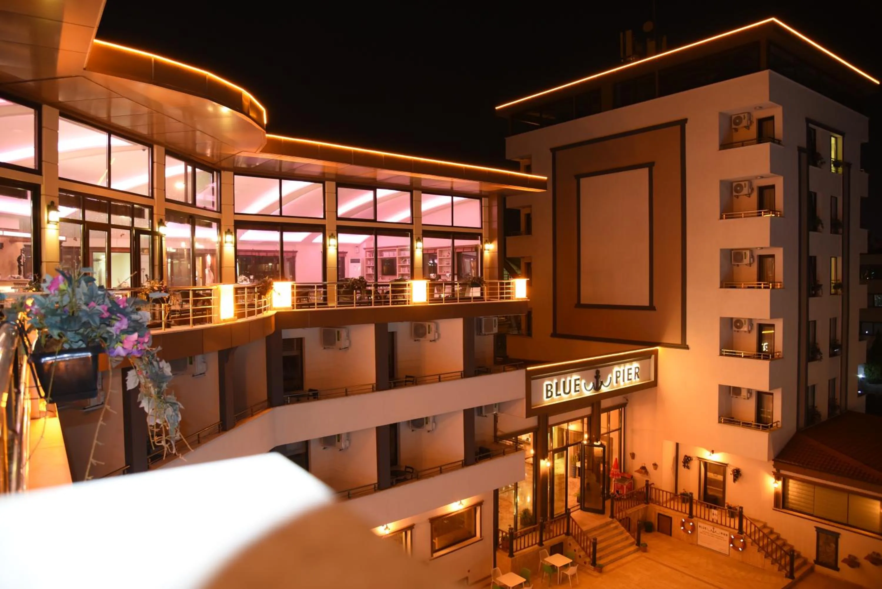 Property building in Blue Pier Hotel