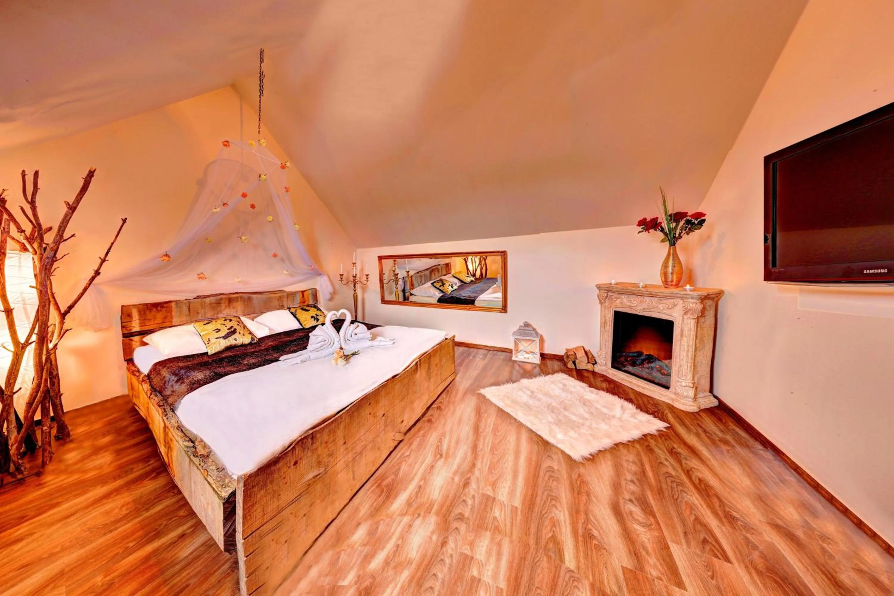 Bed in Štiřínská stodola u Prahy