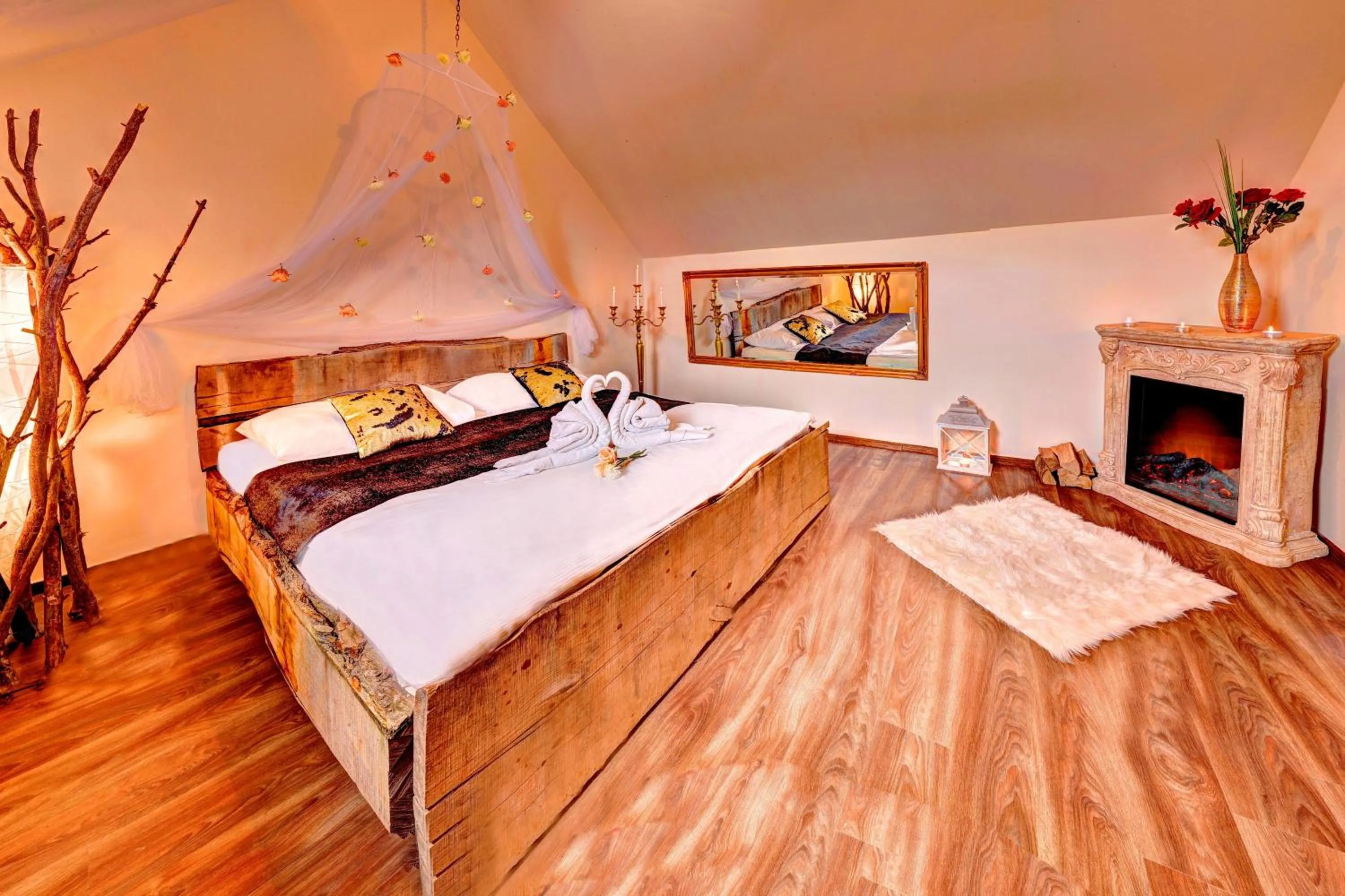 Bed in Štiřínská stodola u Prahy