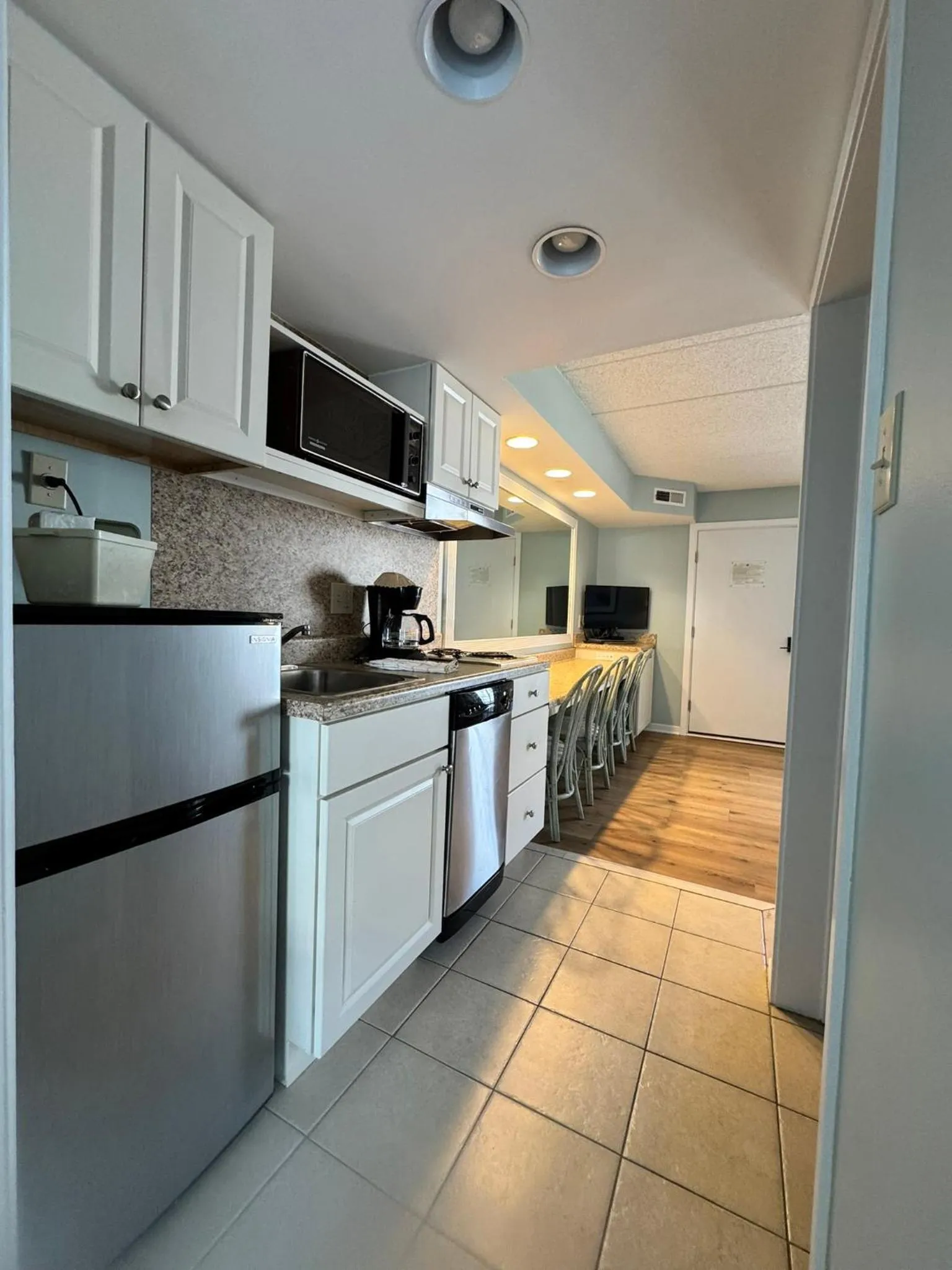 Living room in Wild Dunes Inn