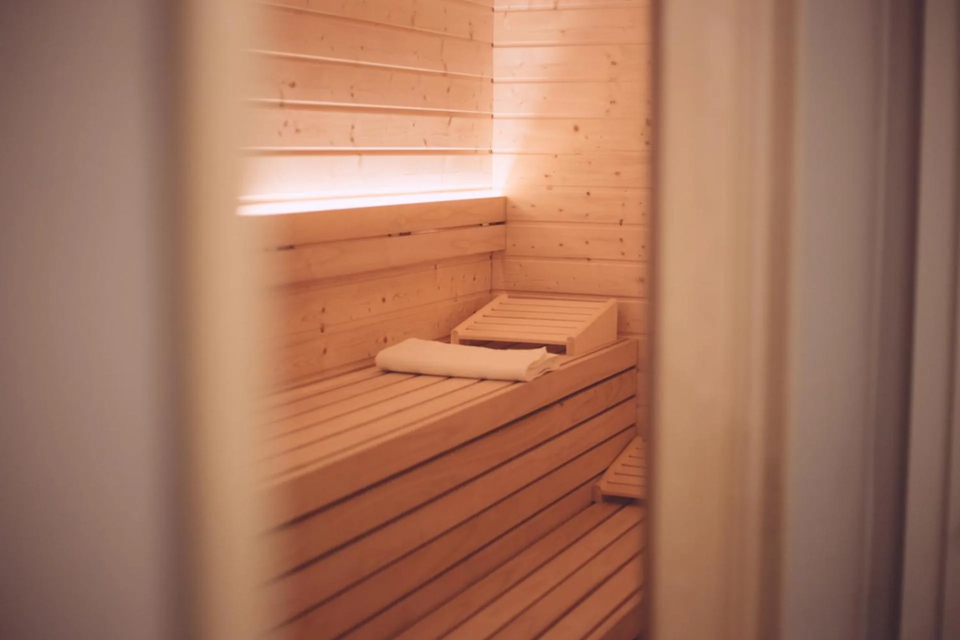 Sauna in EDELFUCHS-LODGE
