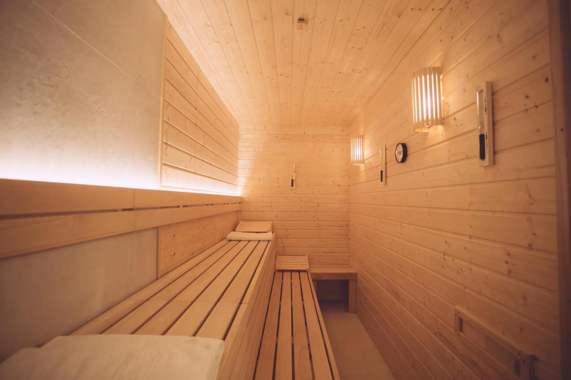 Sauna in EDELFUCHS-LODGE