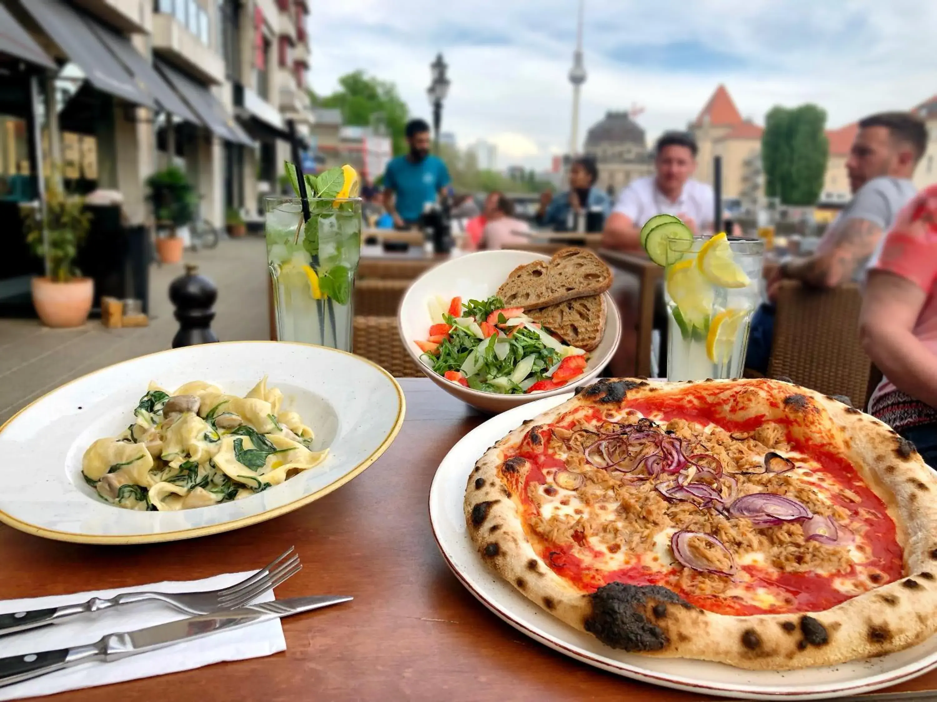 Food and drinks in Hotel Neuer Fritz Food and drinks in Hotel Neuer Fritz