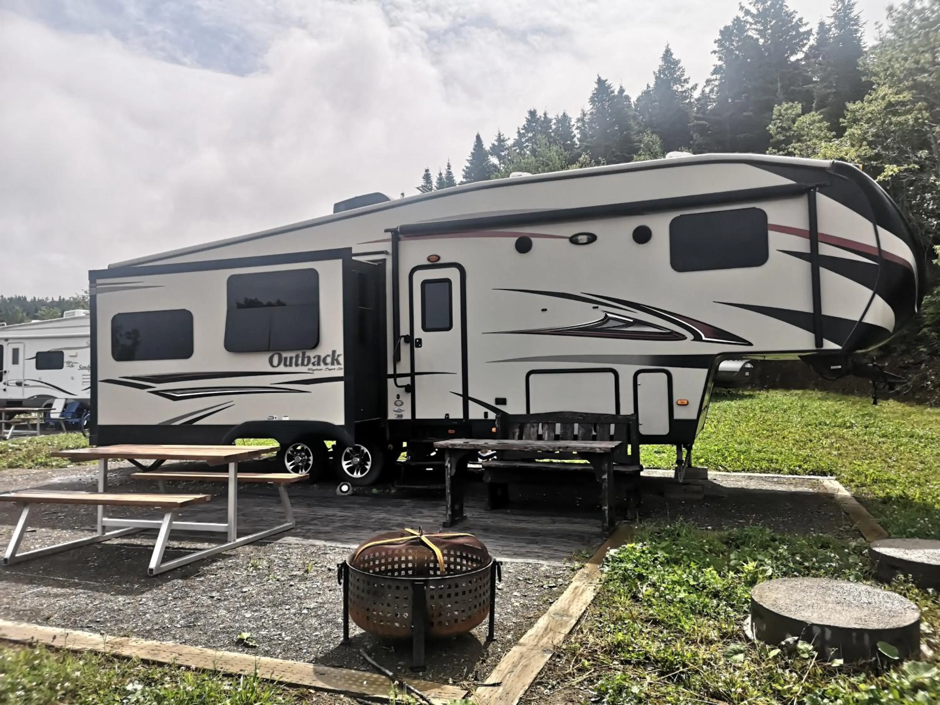 Natural landscape in Lofts Hôtel Gaspésie