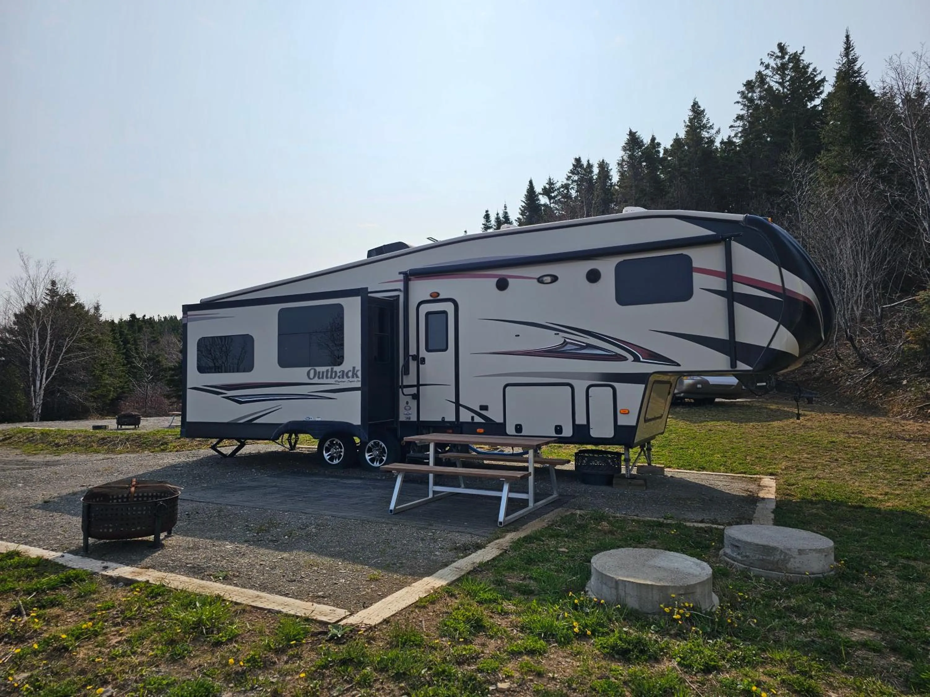 Natural landscape in Lofts Hôtel Gaspésie