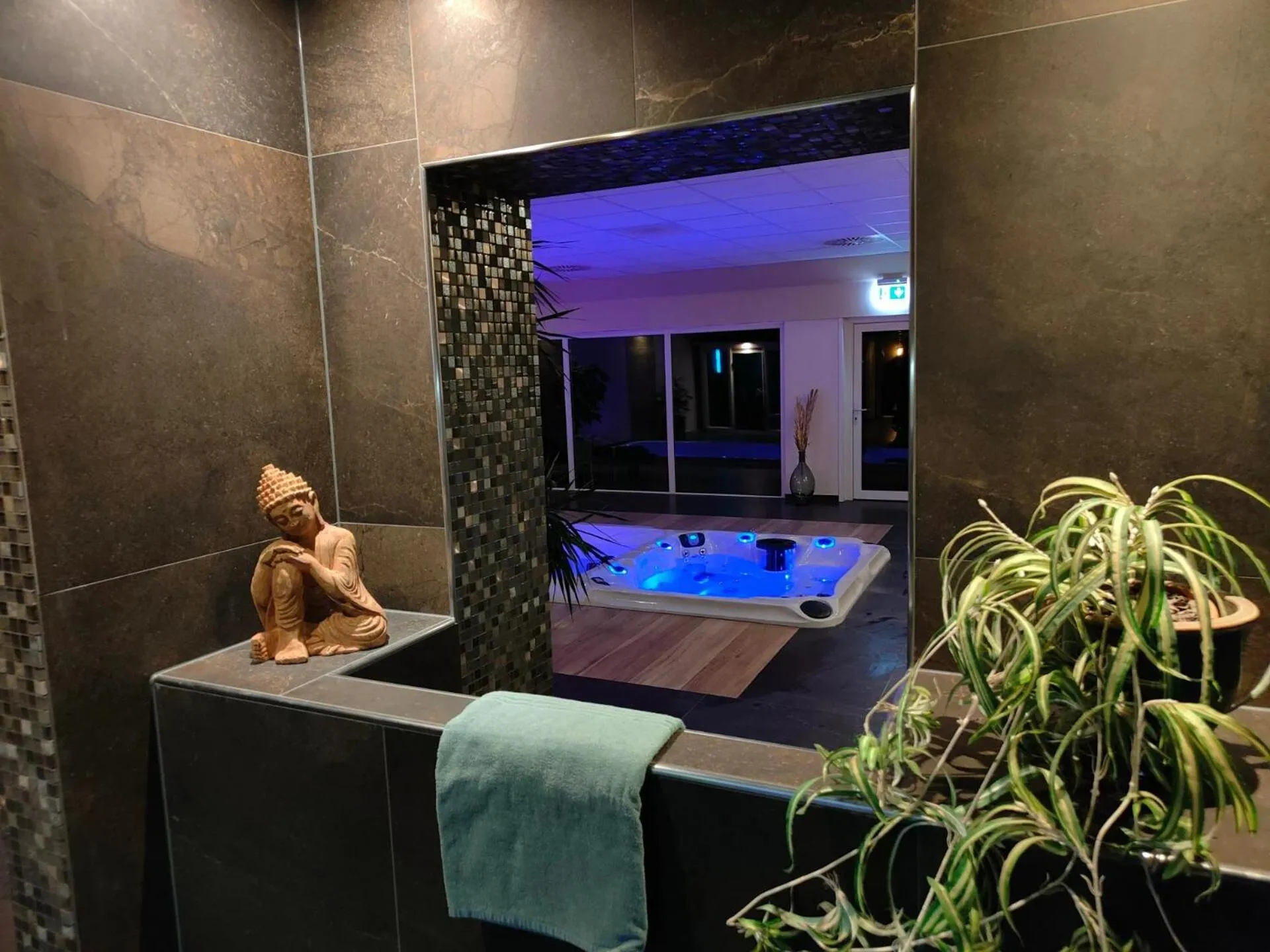 Sauna in B&B Hotel De Vrije Vogel