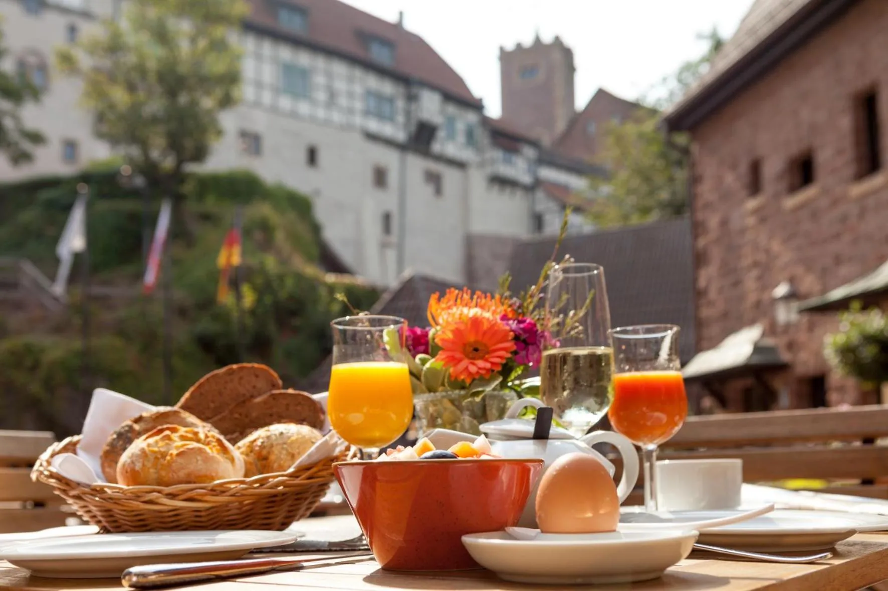 Restaurant/places to eat, Breakfast in Romantik Hotel auf der Wartburg