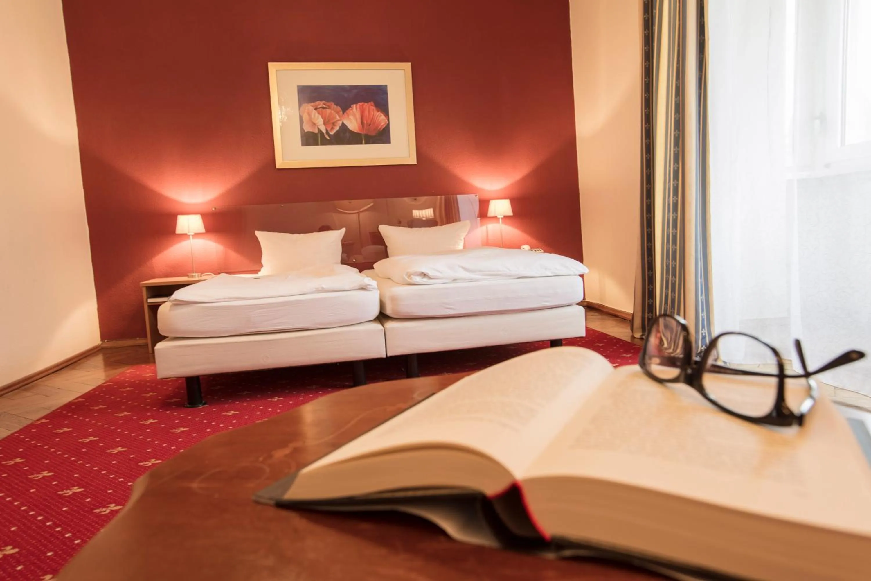 Bed in Hotel Markgräfler Hof