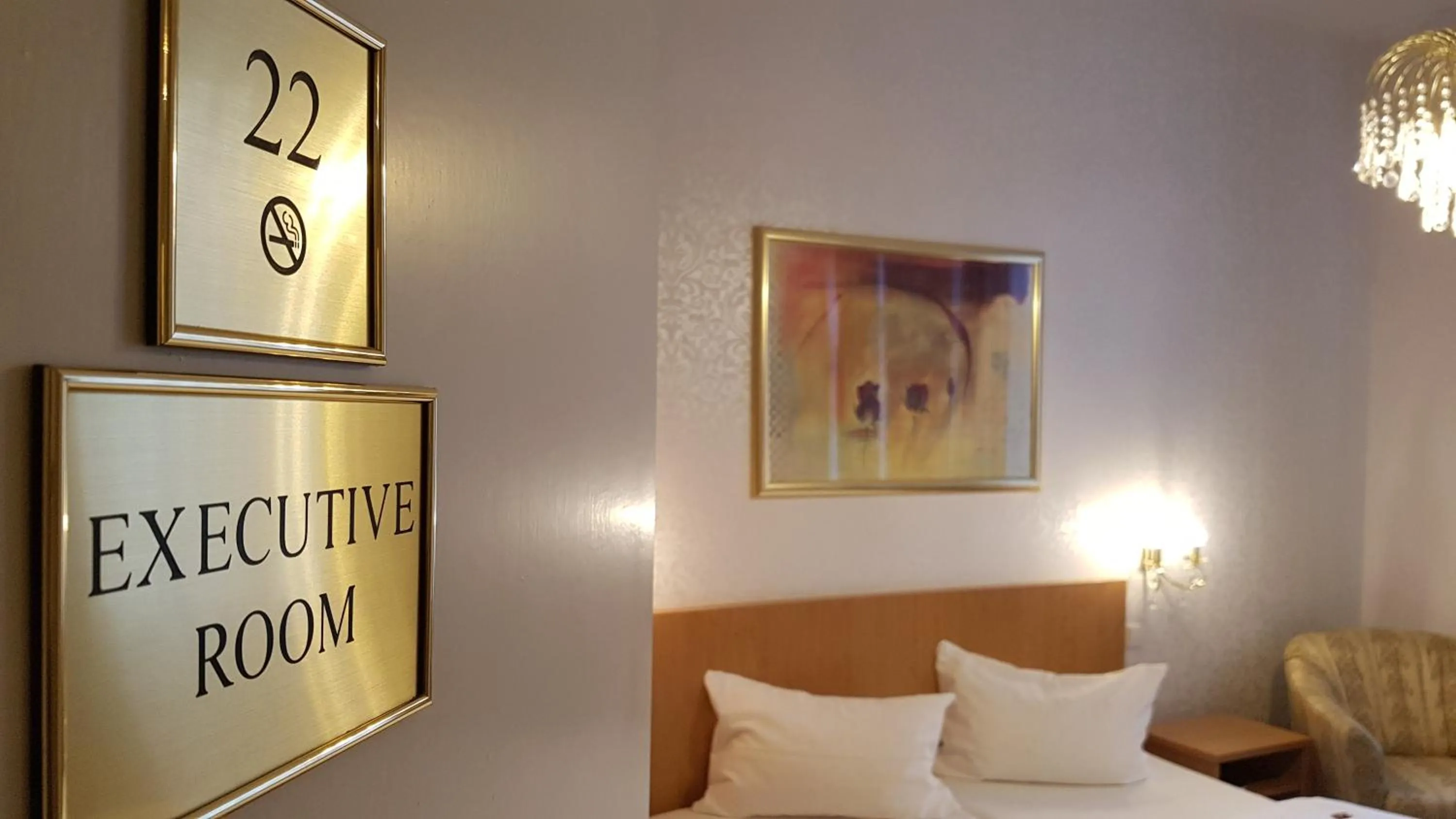 Bed in Hotel Markgräfler Hof