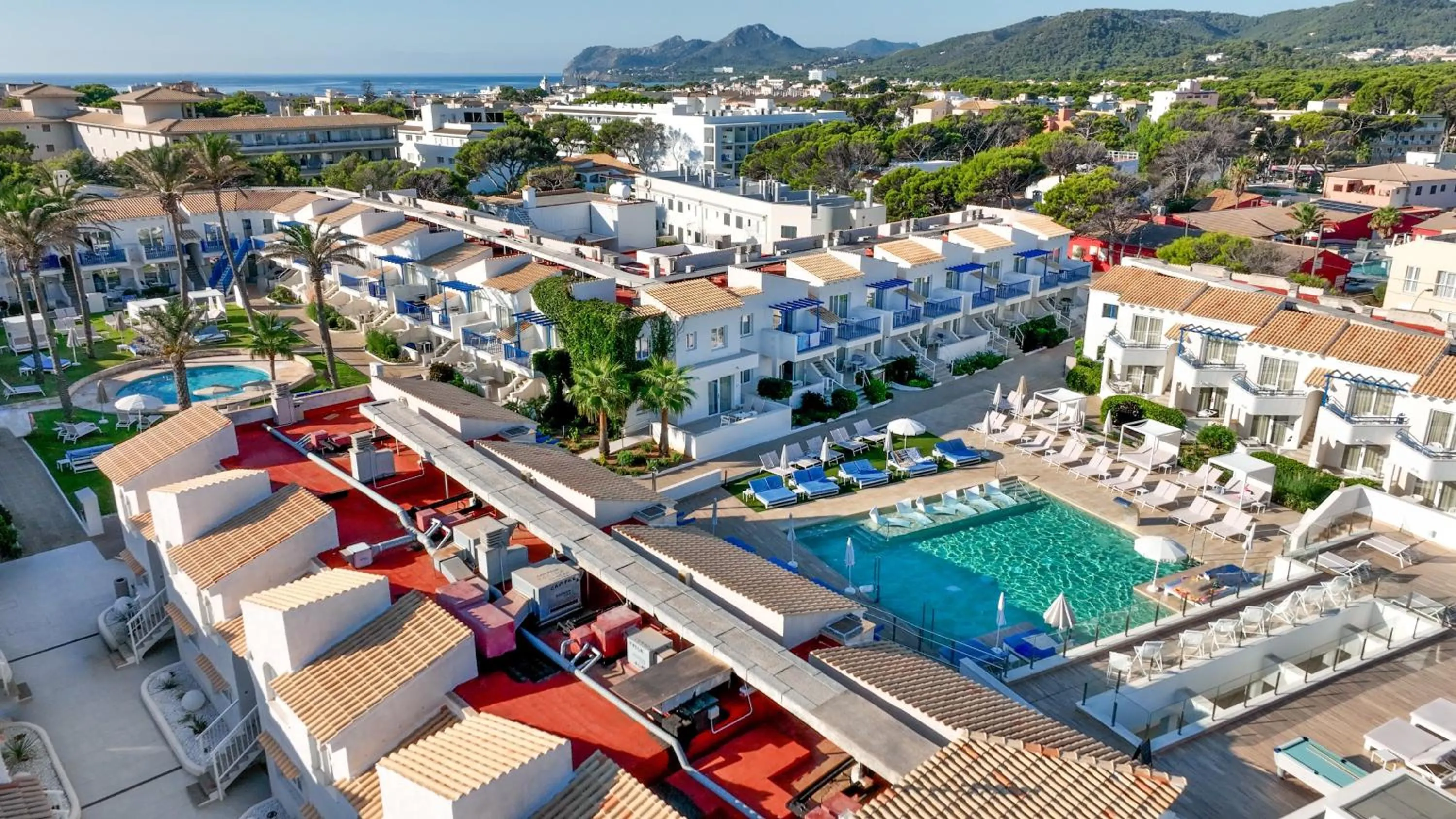 Bird's eye view in Parque Nereida Suites Hotel