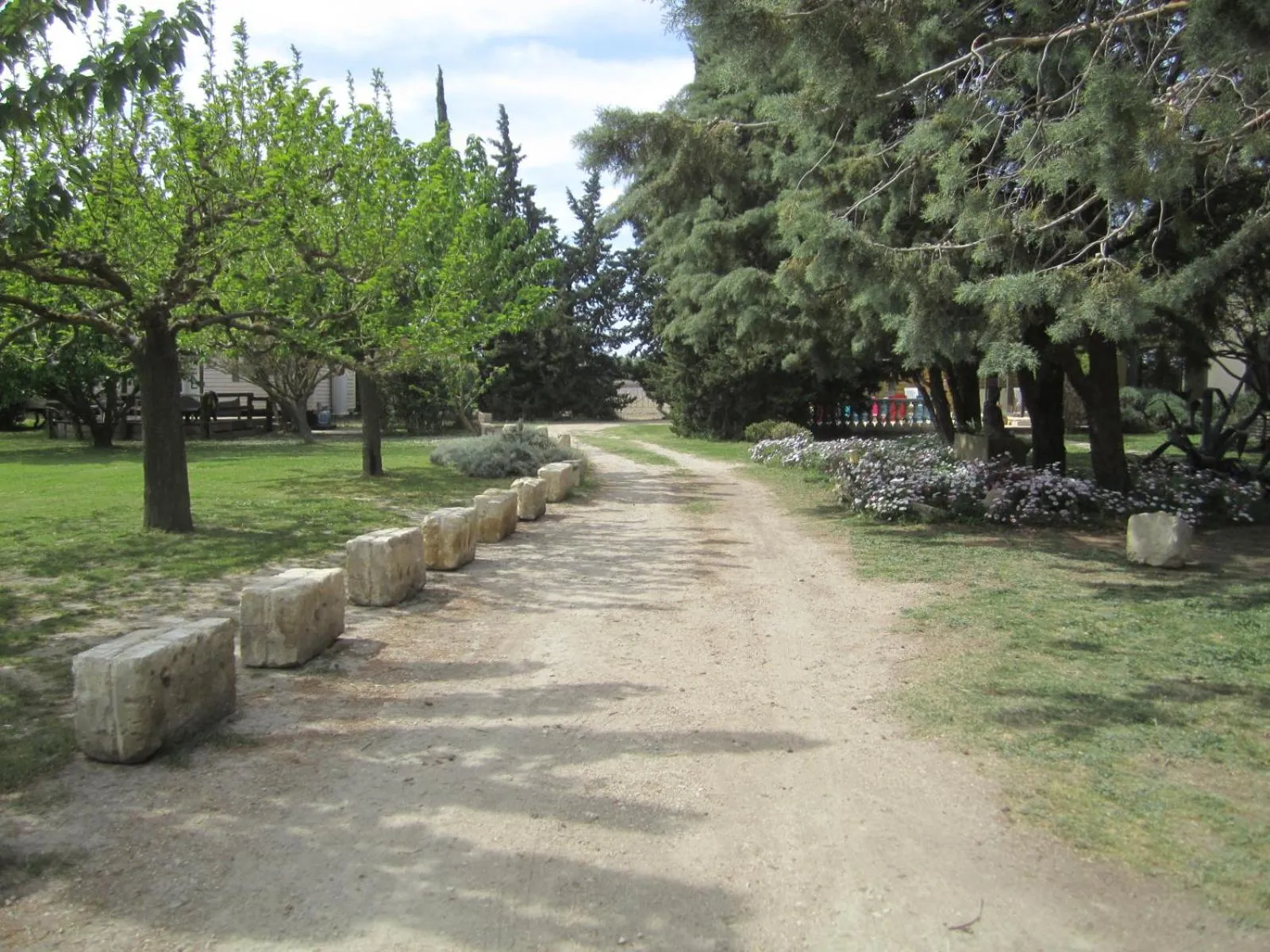 Garden view in MAS MAURANE-Le Platane avec SPA privé aux portes d'ARLES