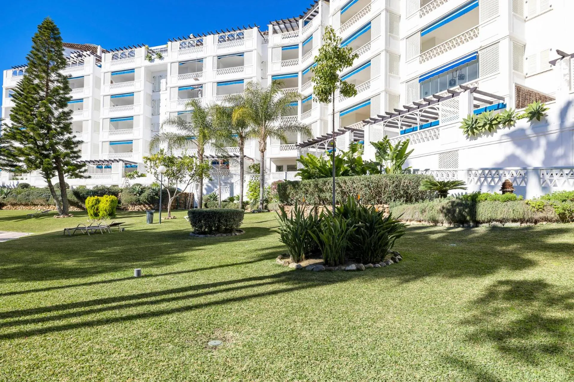 Garden in Apartamento de 2 dormitorios en Las Gaviotas - Puerto Banús