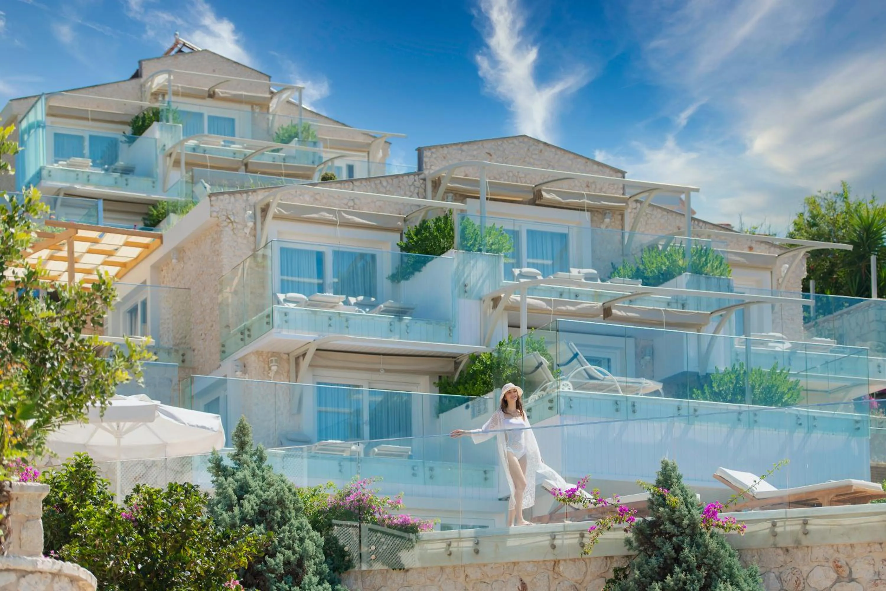 Property building in Peninsula Gardens Hotel