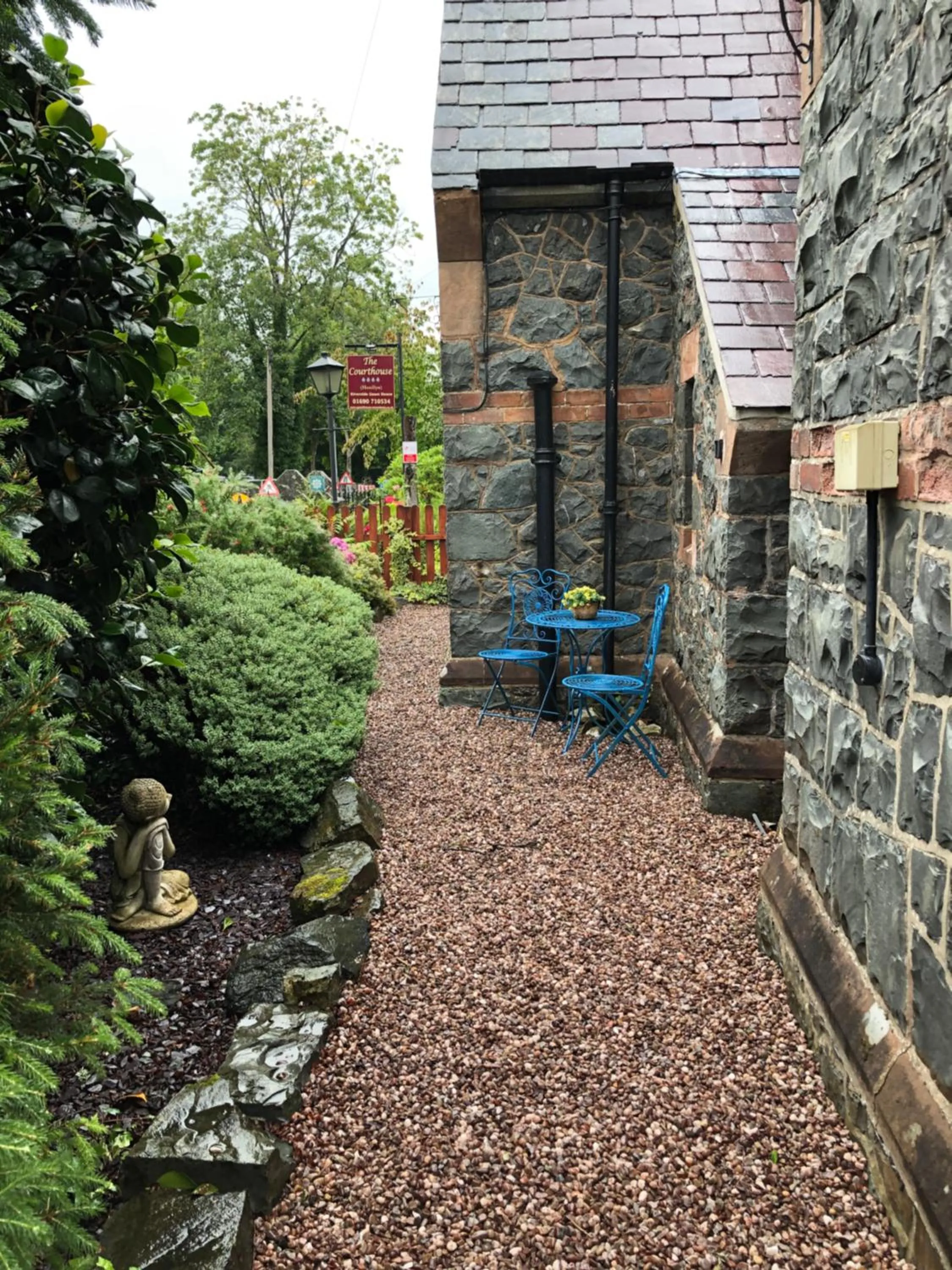 Garden view in Chambers Apartment @ The Old Magistrates