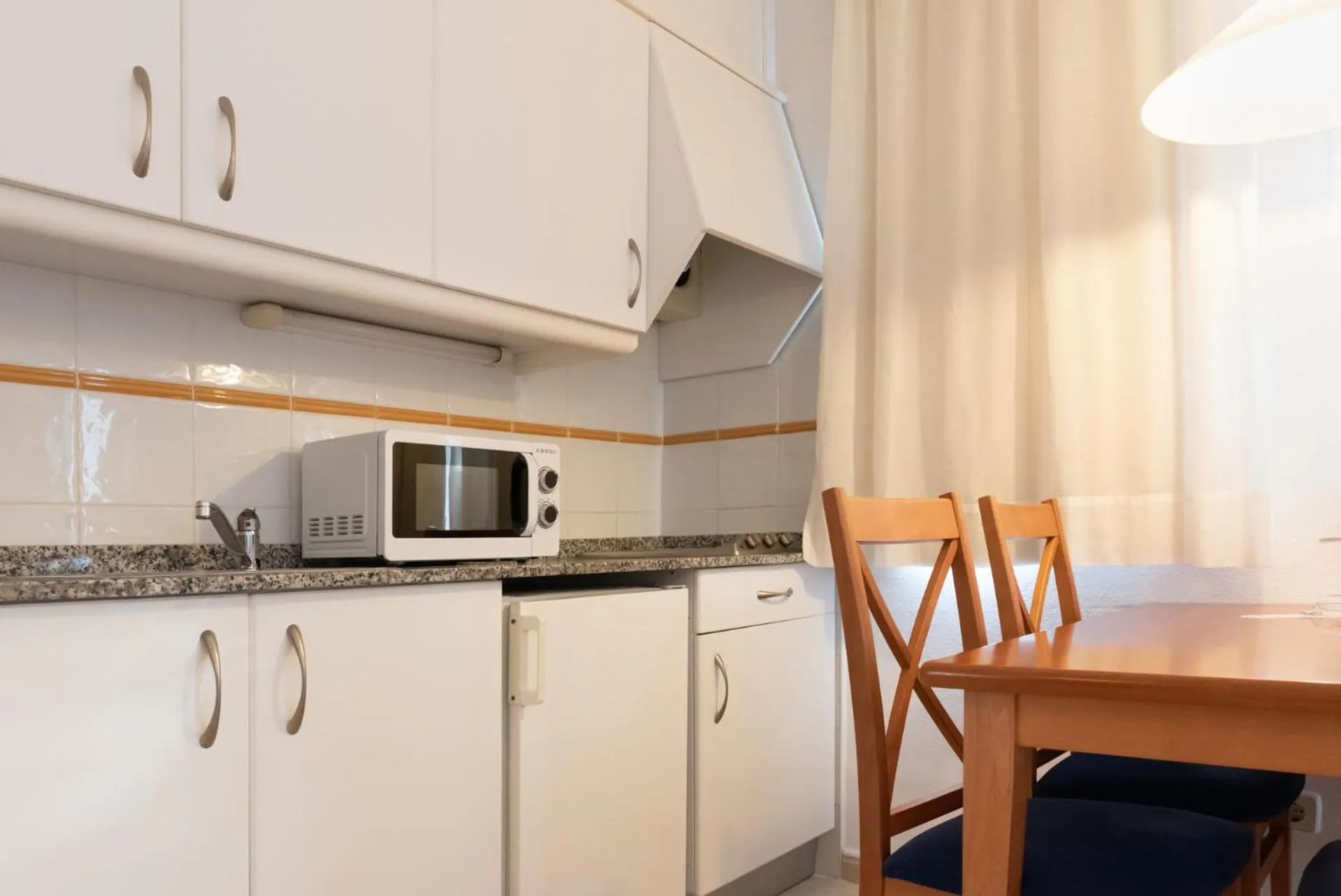 kitchen in Aparthotel Ciudad Laurel