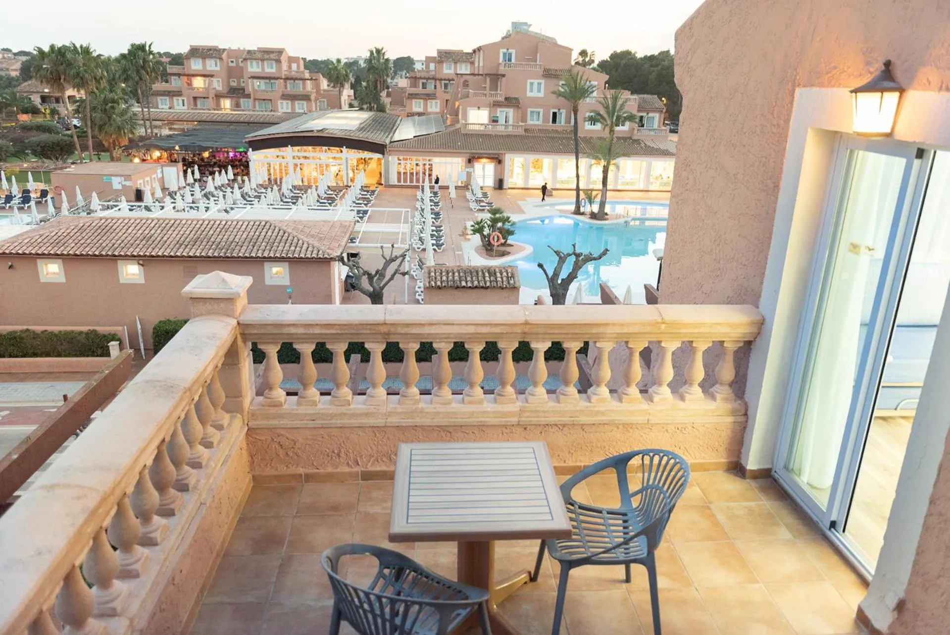 Balcony/Terrace in Aparthotel Ciudad Laurel