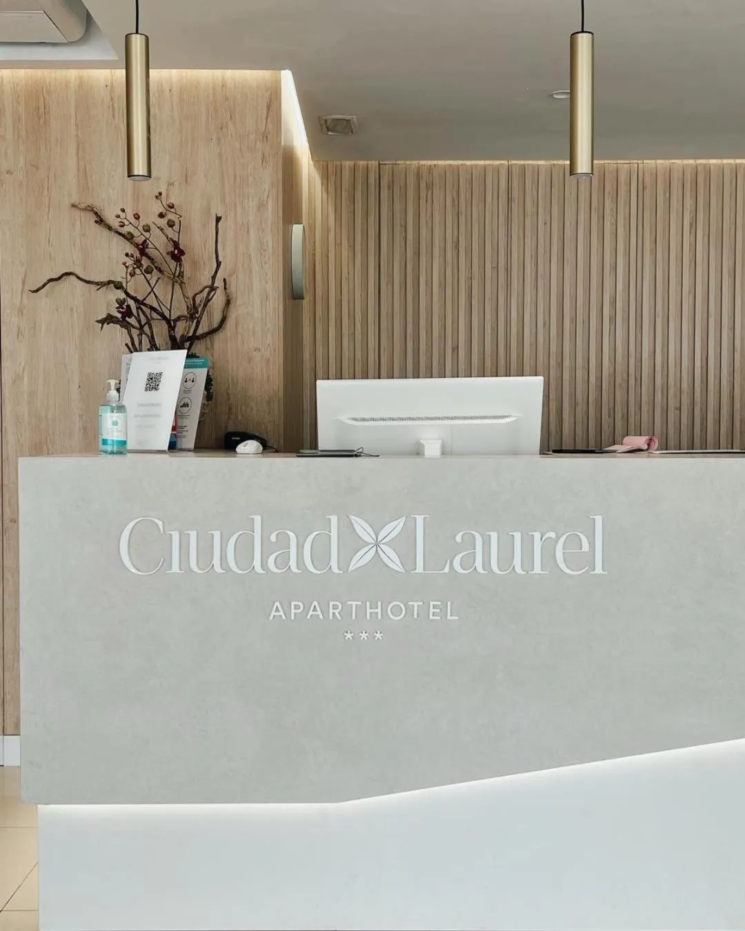 Property building in Aparthotel Ciudad Laurel