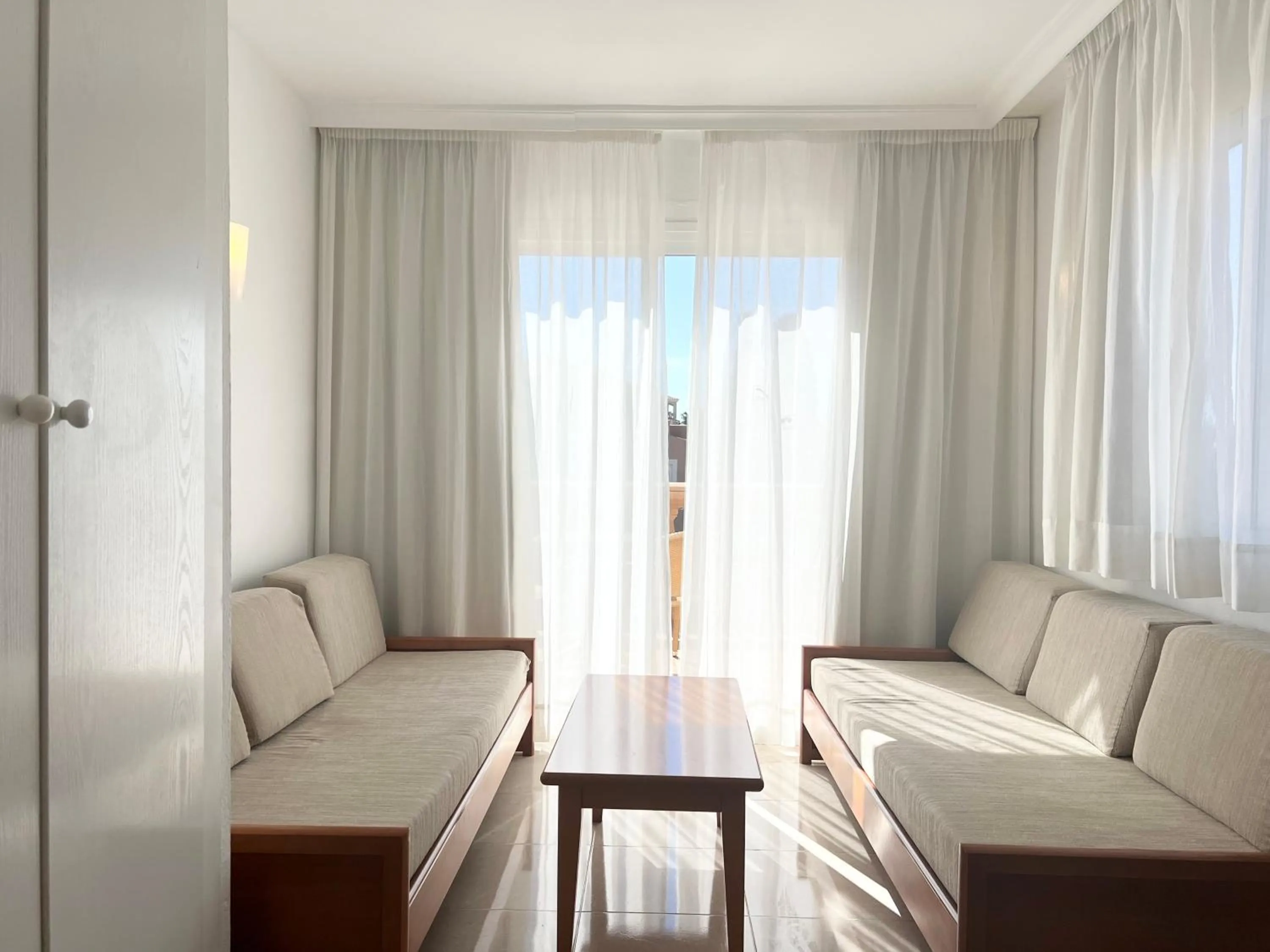 Living room in Aparthotel Ciudad Laurel