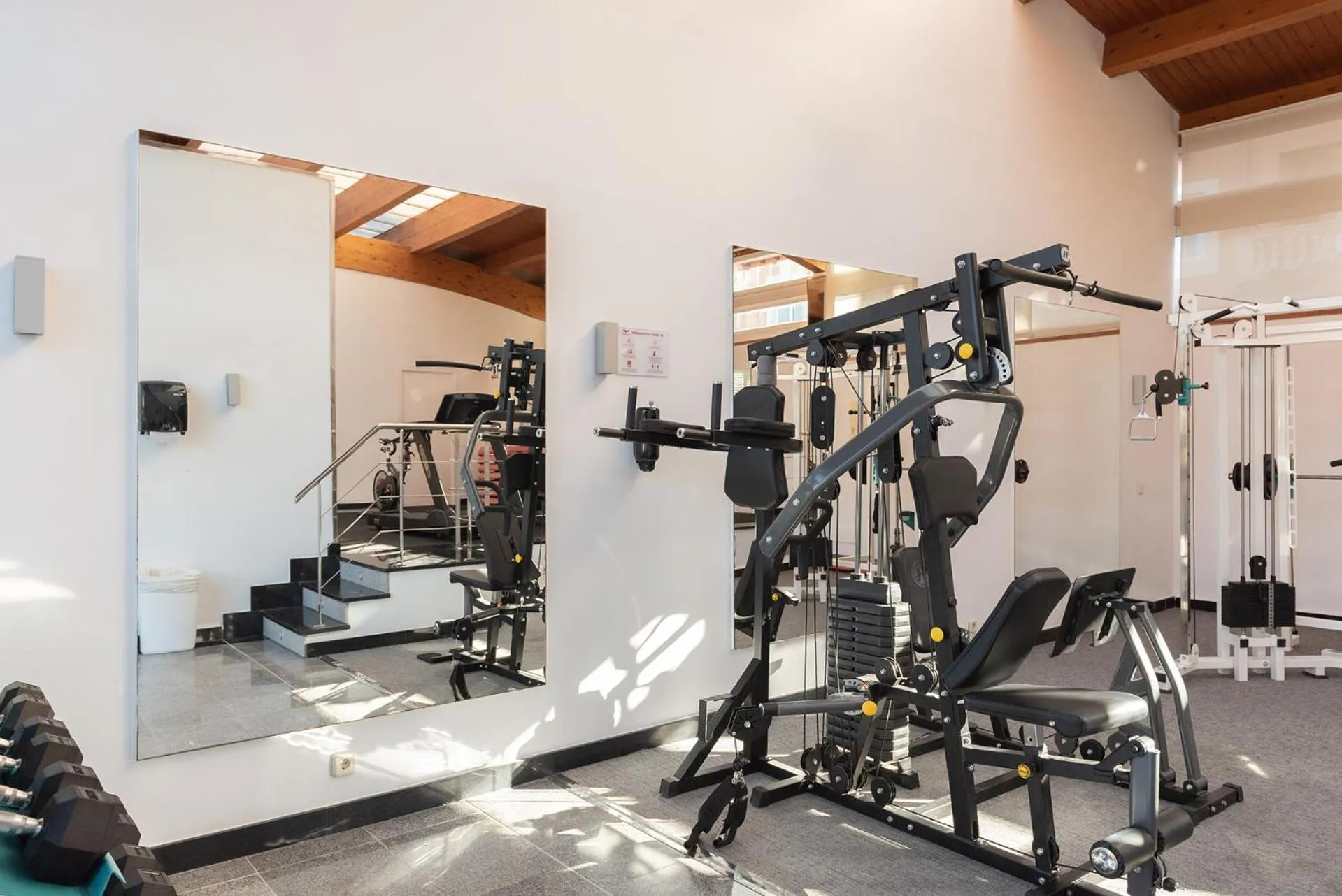 Fitness centre/facilities in Aparthotel Ciudad Laurel