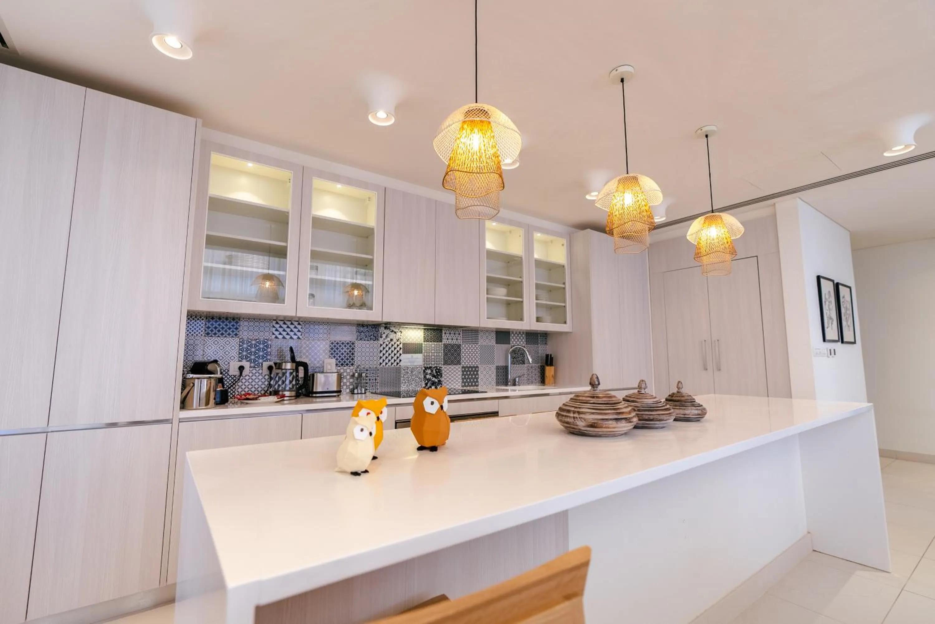 Kitchen or kitchenette in Cloud 7 Residences Ayla Aqaba