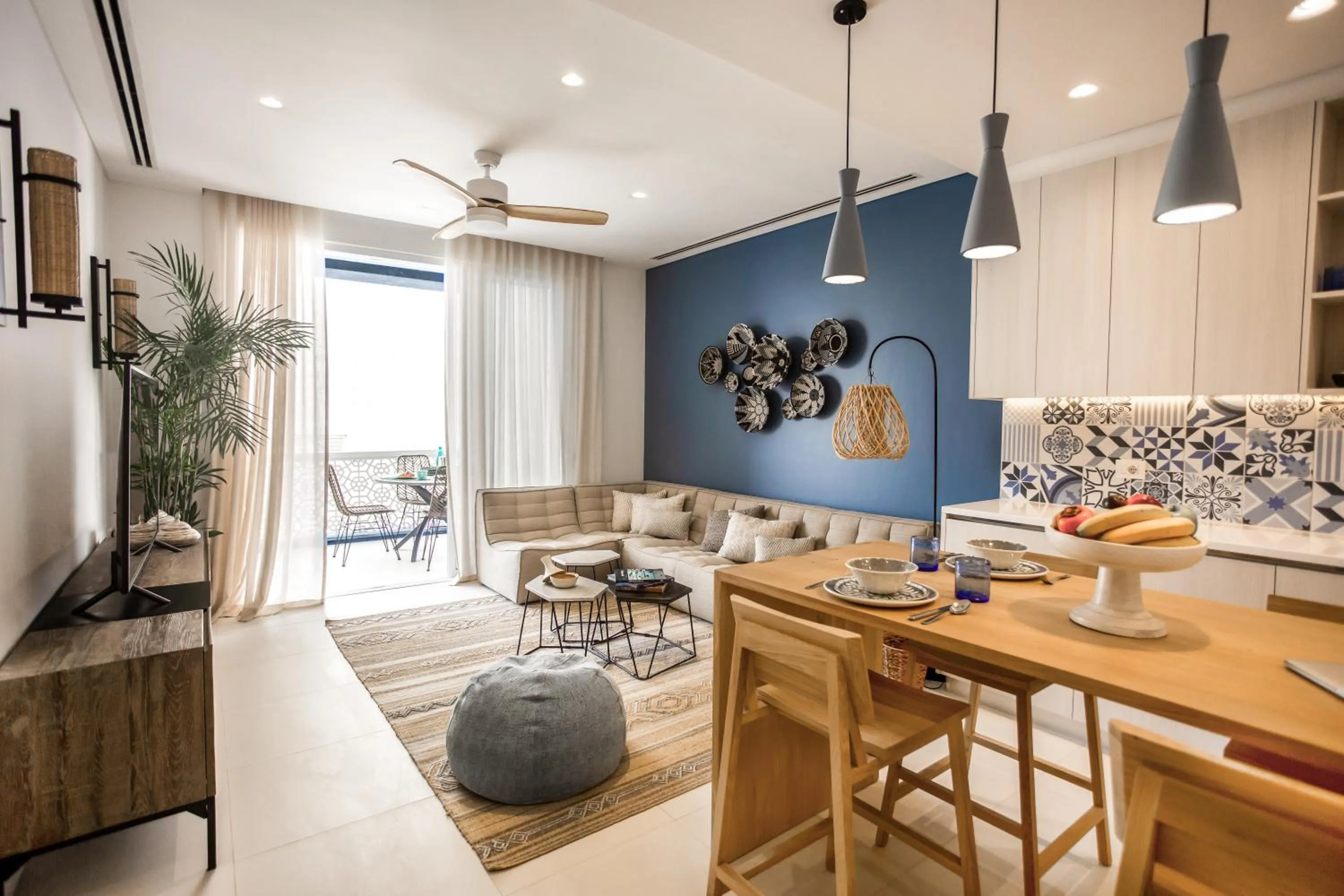 Decorative detail in Cloud 7 Residences Ayla Aqaba