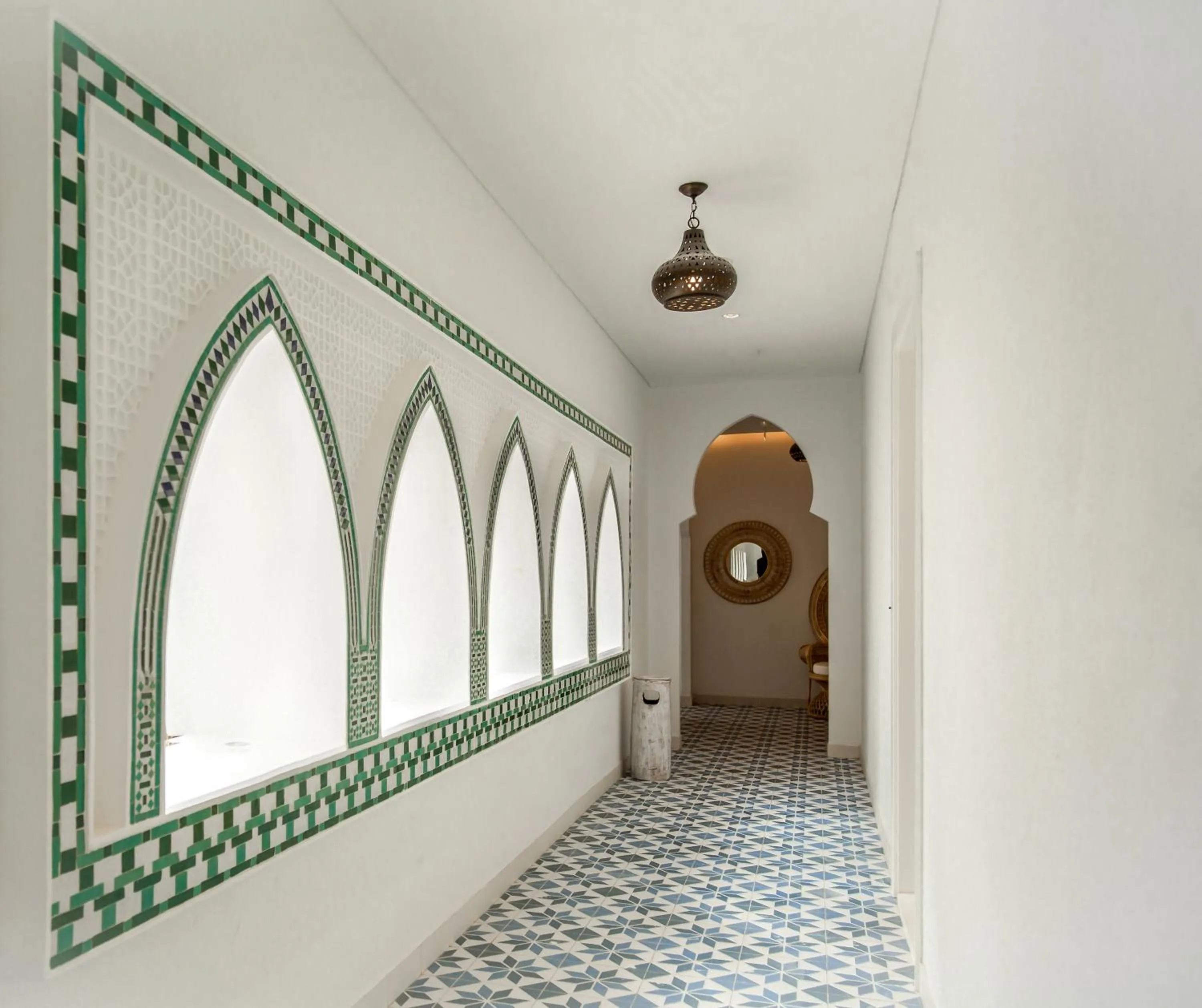 Decorative detail in Cloud 7 Residences Ayla Aqaba