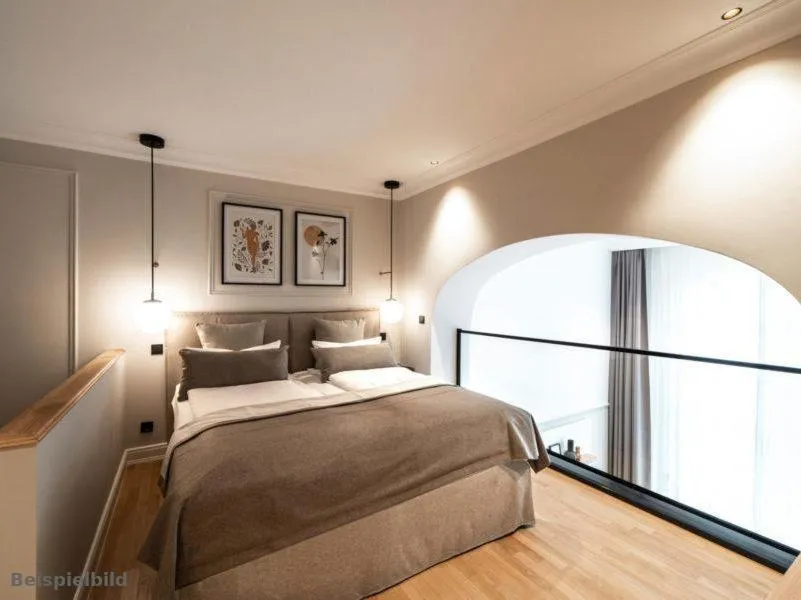 Bed in Strandhotel Kurhaus Juist