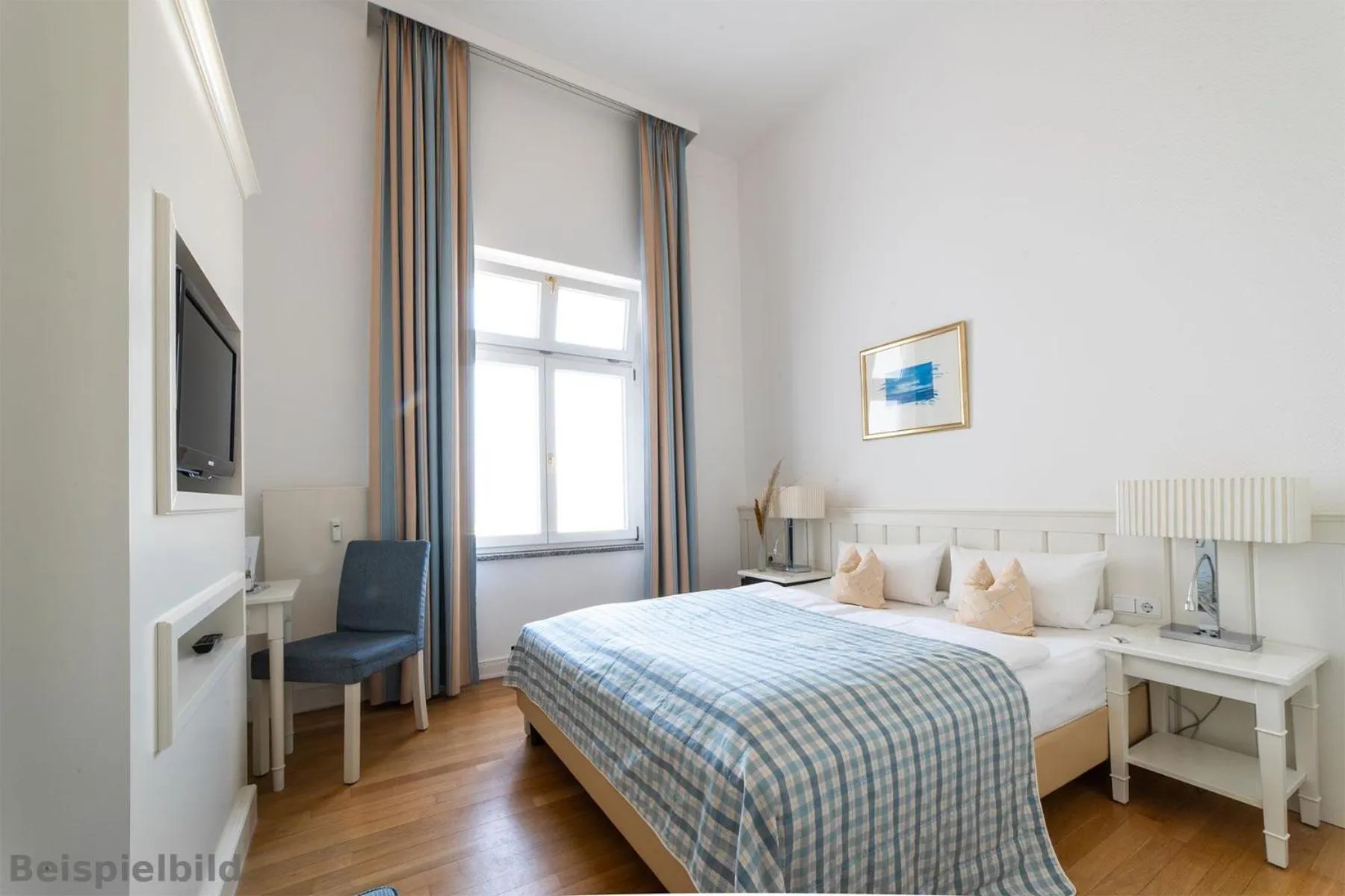 Bed in Strandhotel Kurhaus Juist