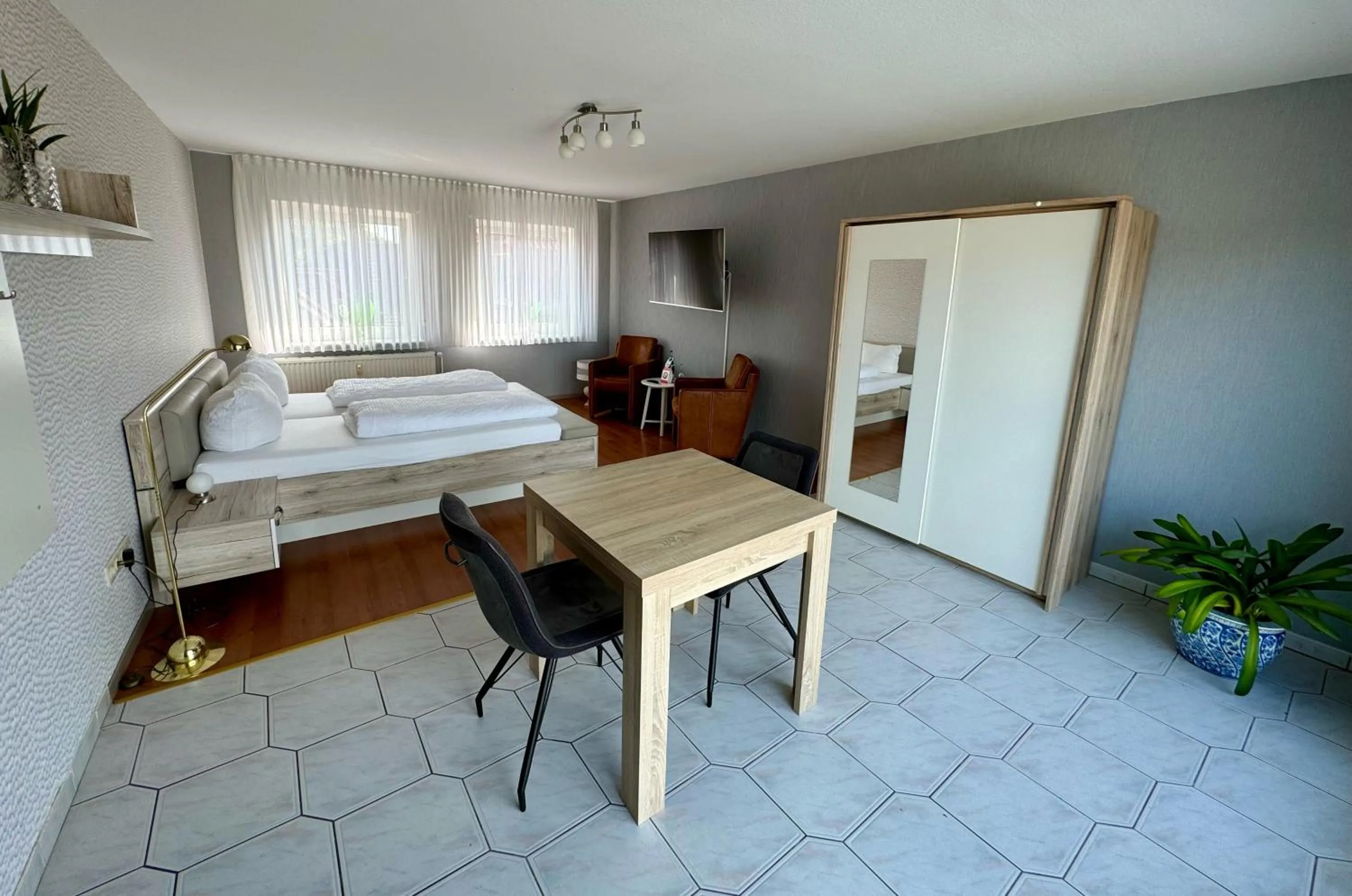 Bed in Hotel Sophien-Café