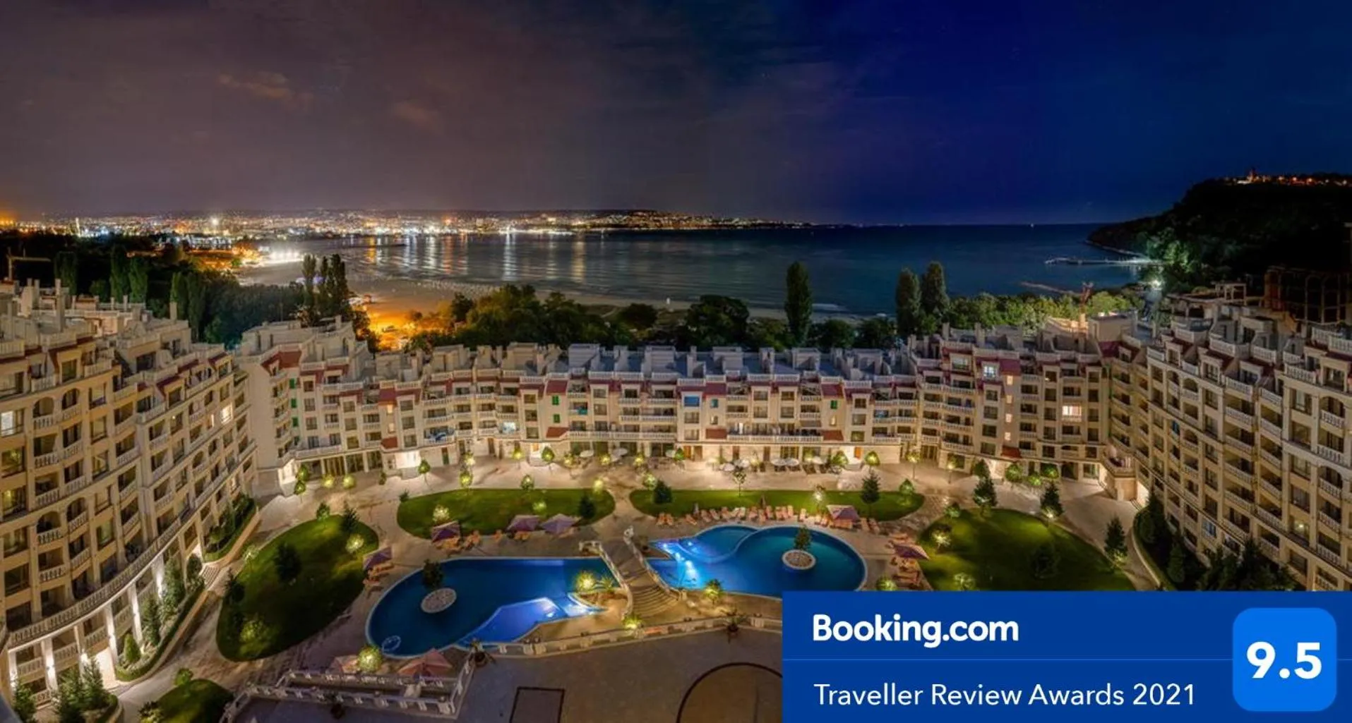 Bird's eye view in RELAX Apartment in Varna South Bay Residence