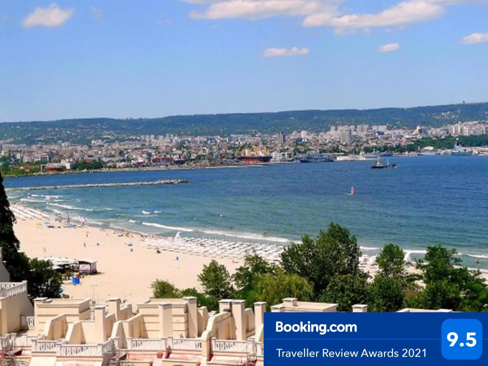 Sea view in RELAX Apartment in Varna South Bay Residence