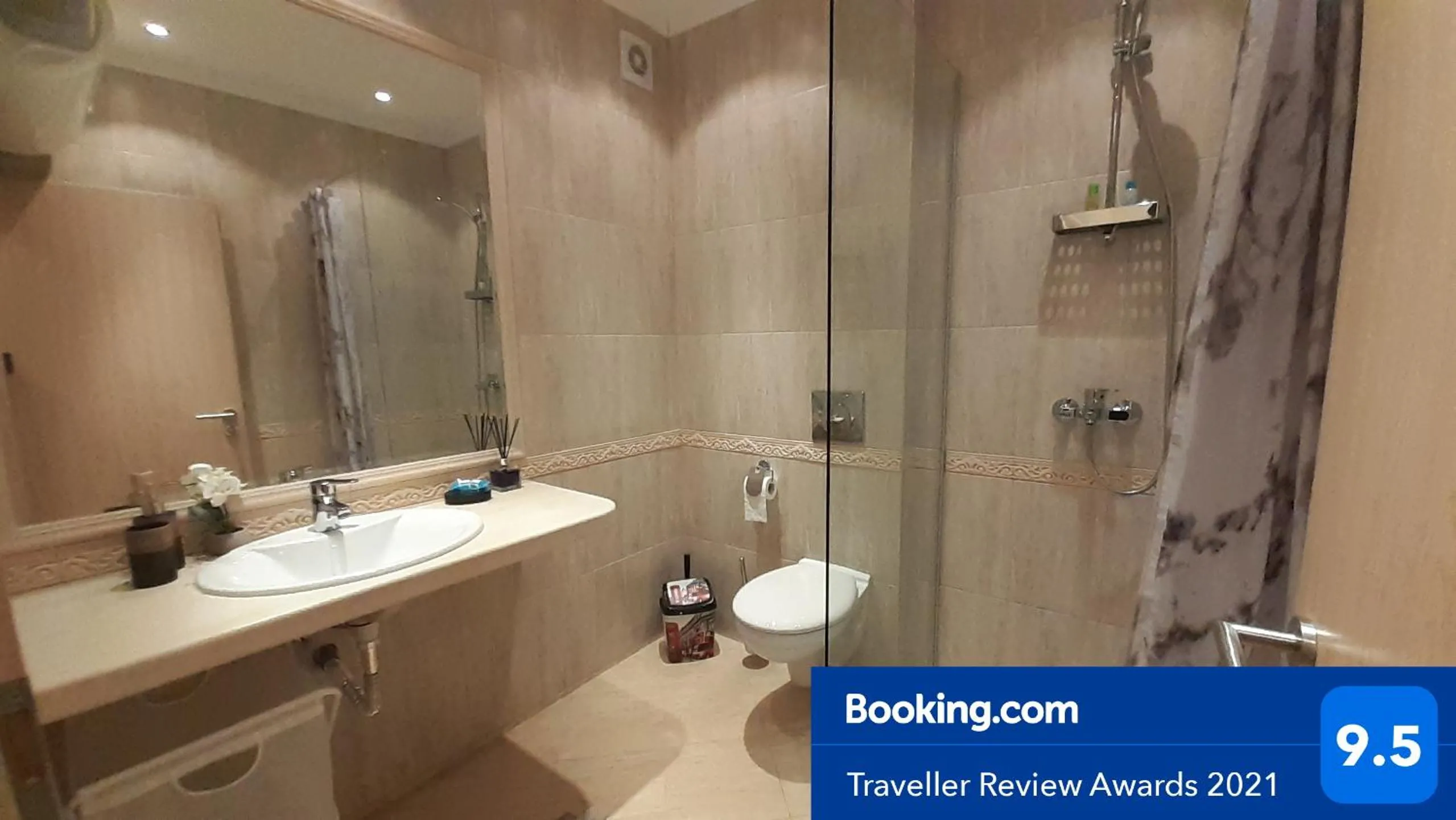 Bathroom in RELAX Apartment in Varna South Bay Residence