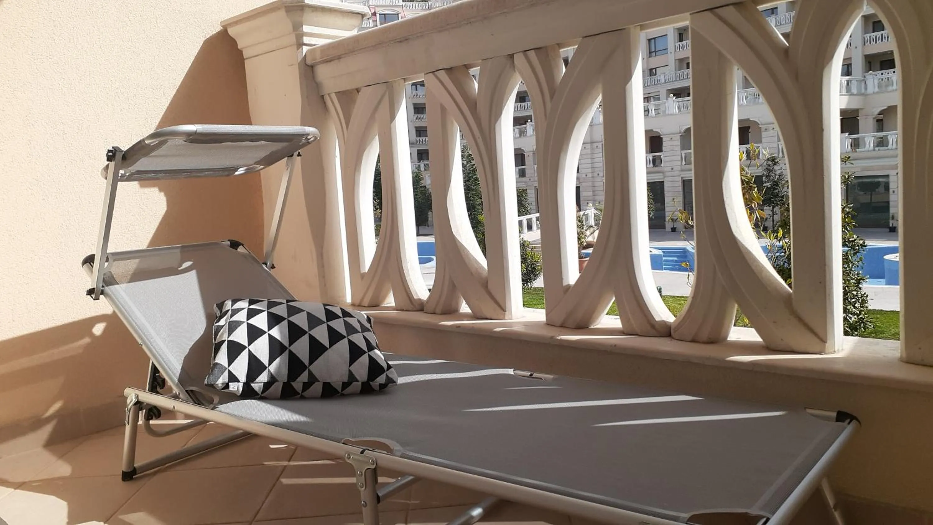 Balcony/Terrace in RELAX Apartment in Varna South Bay Residence