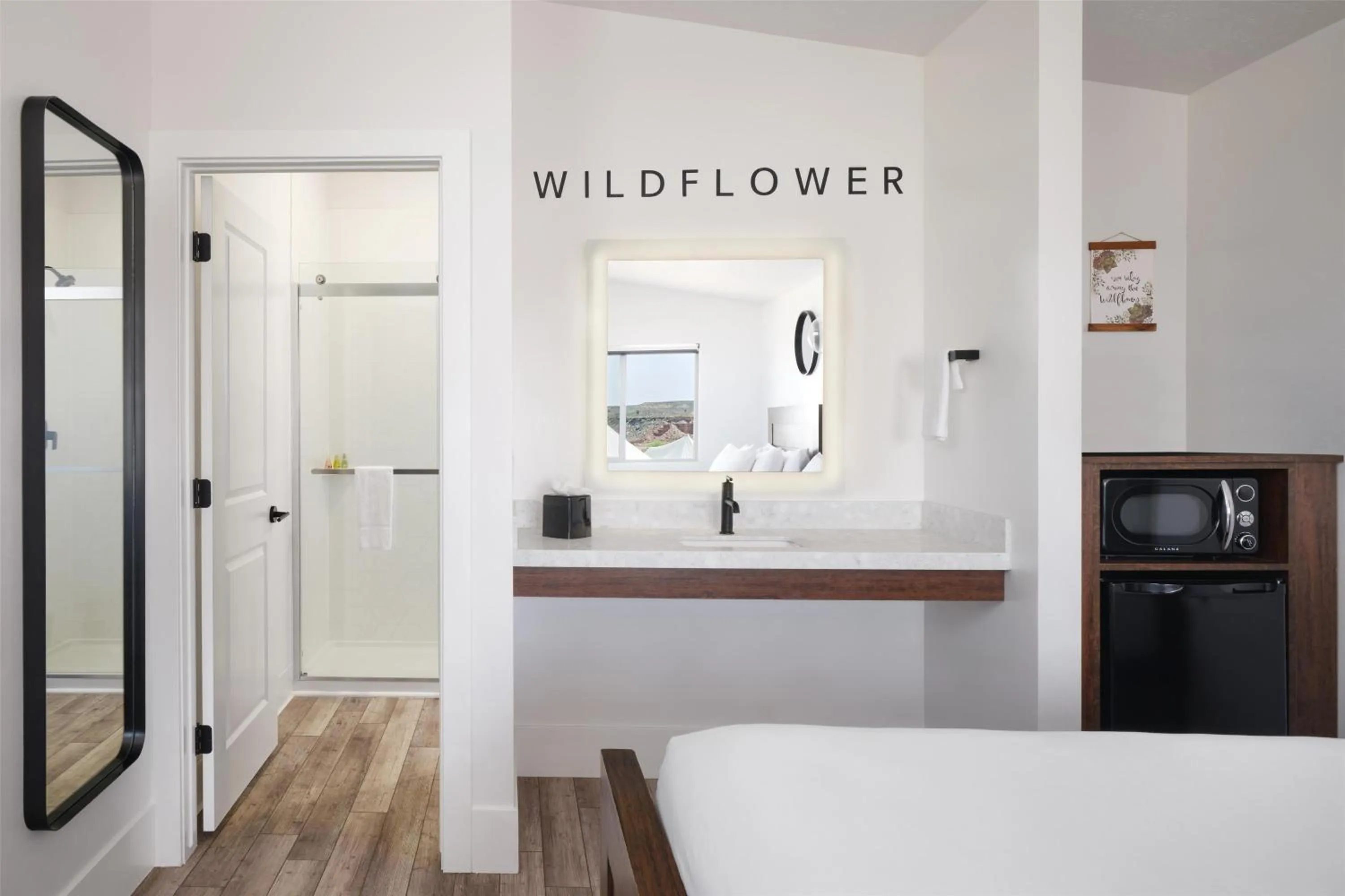 Bathroom in Zion Wildflower Resort