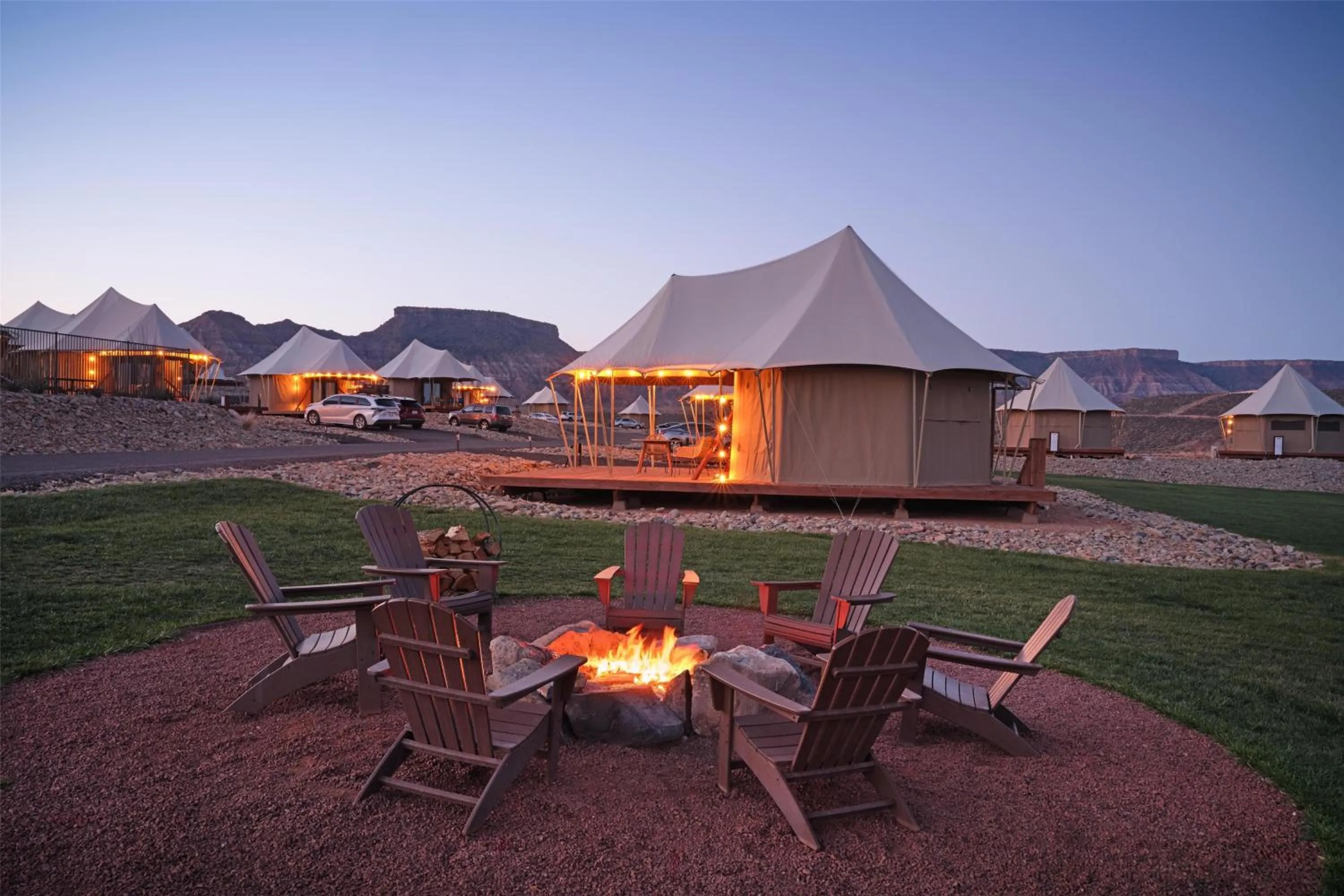 Property building in Zion Wildflower Resort
