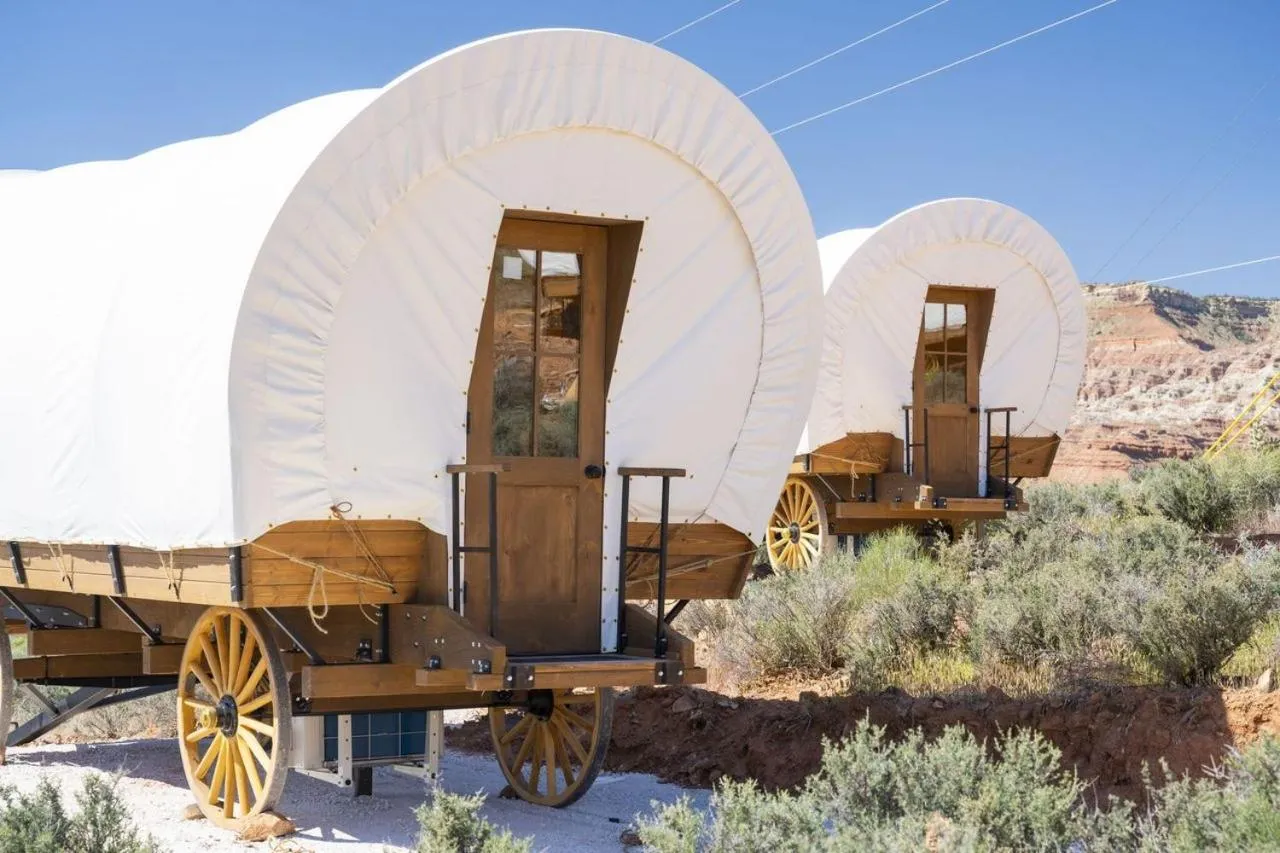 Covered Wagon in Zion Wildflower Resort