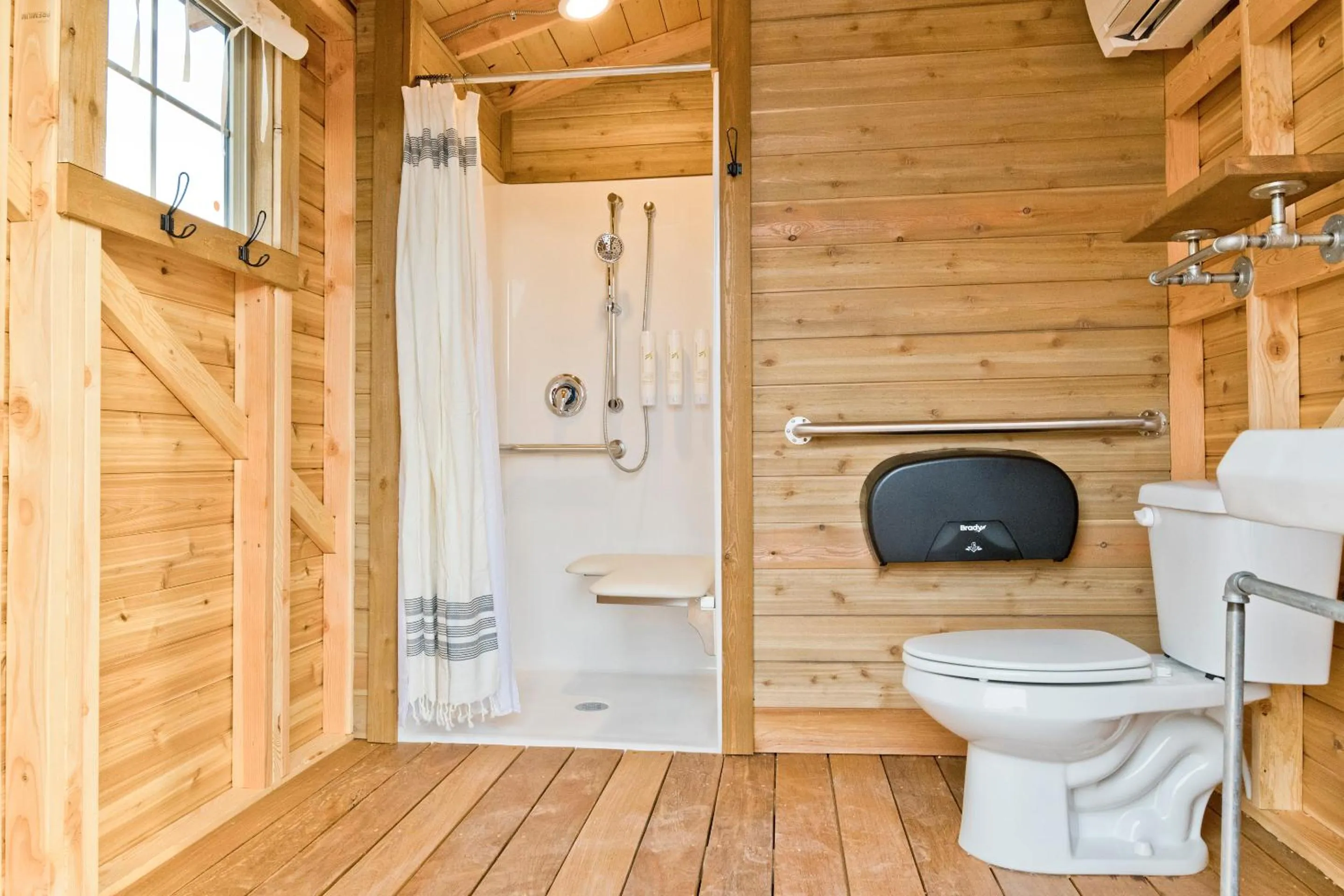 Shower in Zion Wildflower Resort