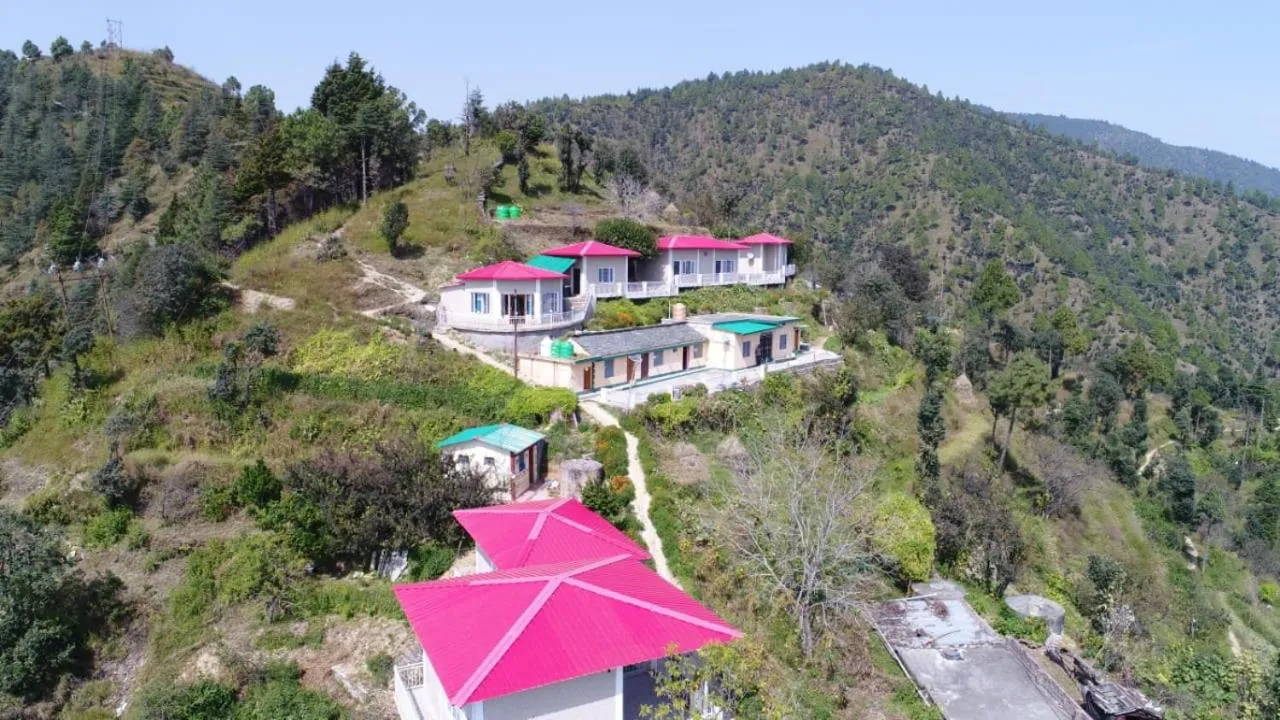 Bird's eye view in Pahadi Ghar Homestay