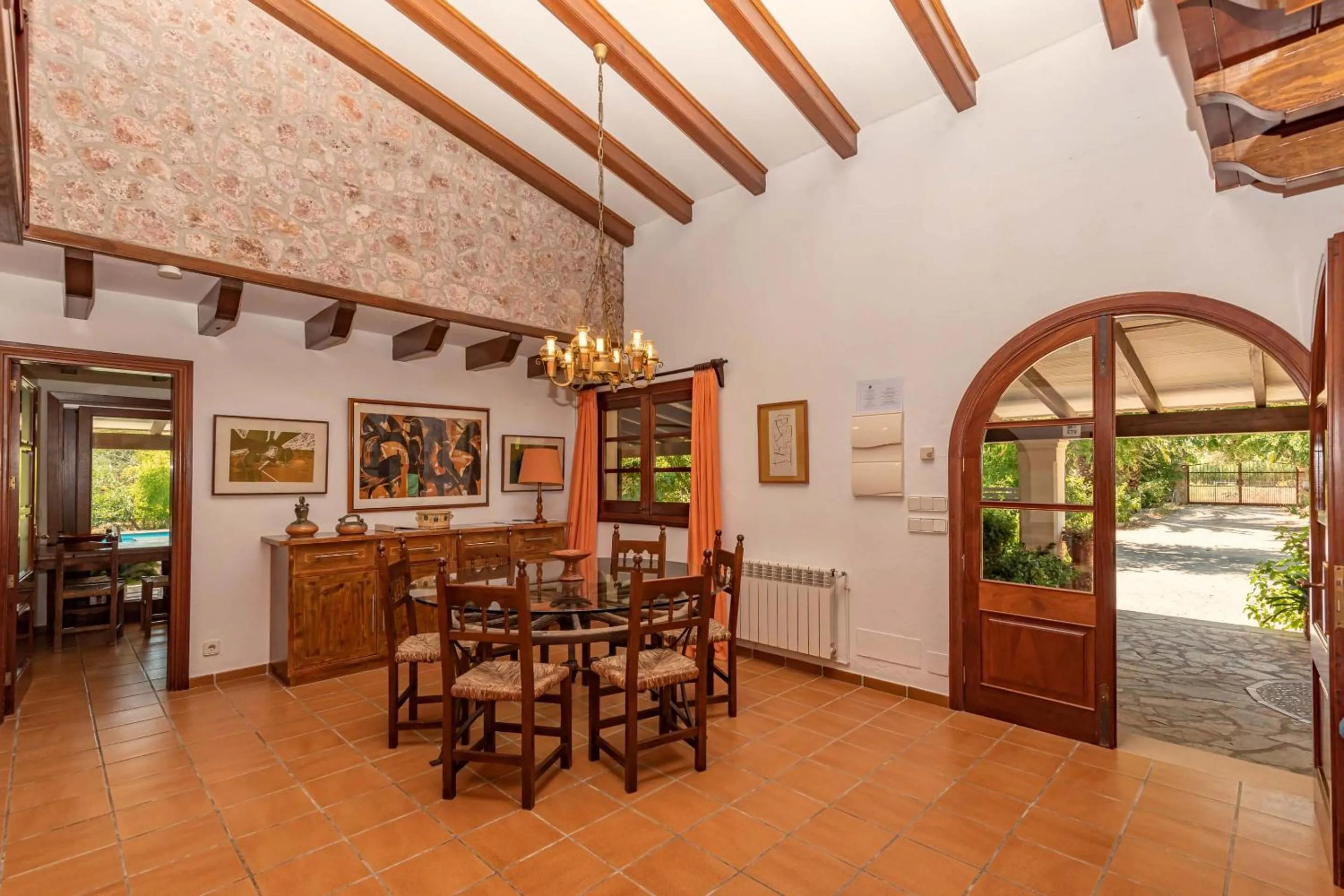 Dining area in Villa Colonya by Sealand Villas