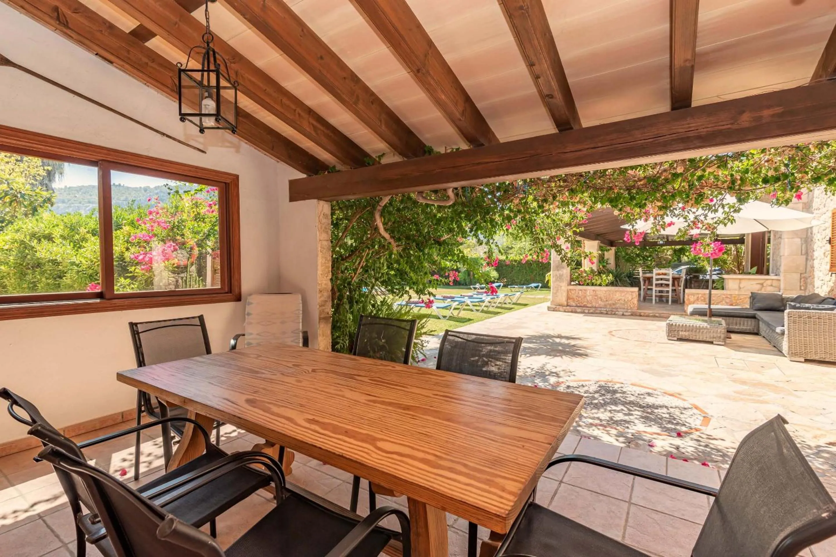 BBQ facilities in Villa Colonya by Sealand Villas