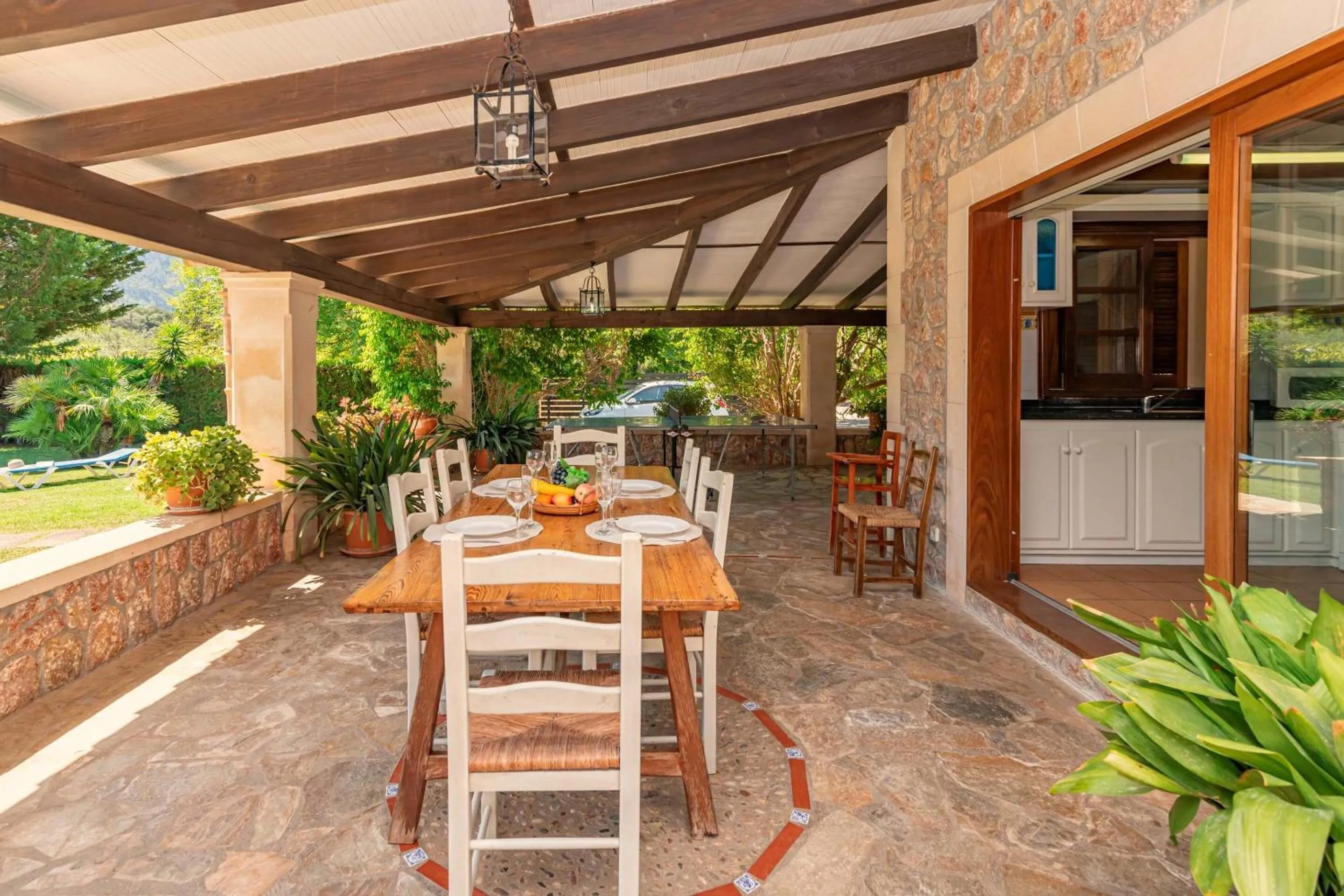 Patio in Villa Colonya by Sealand Villas