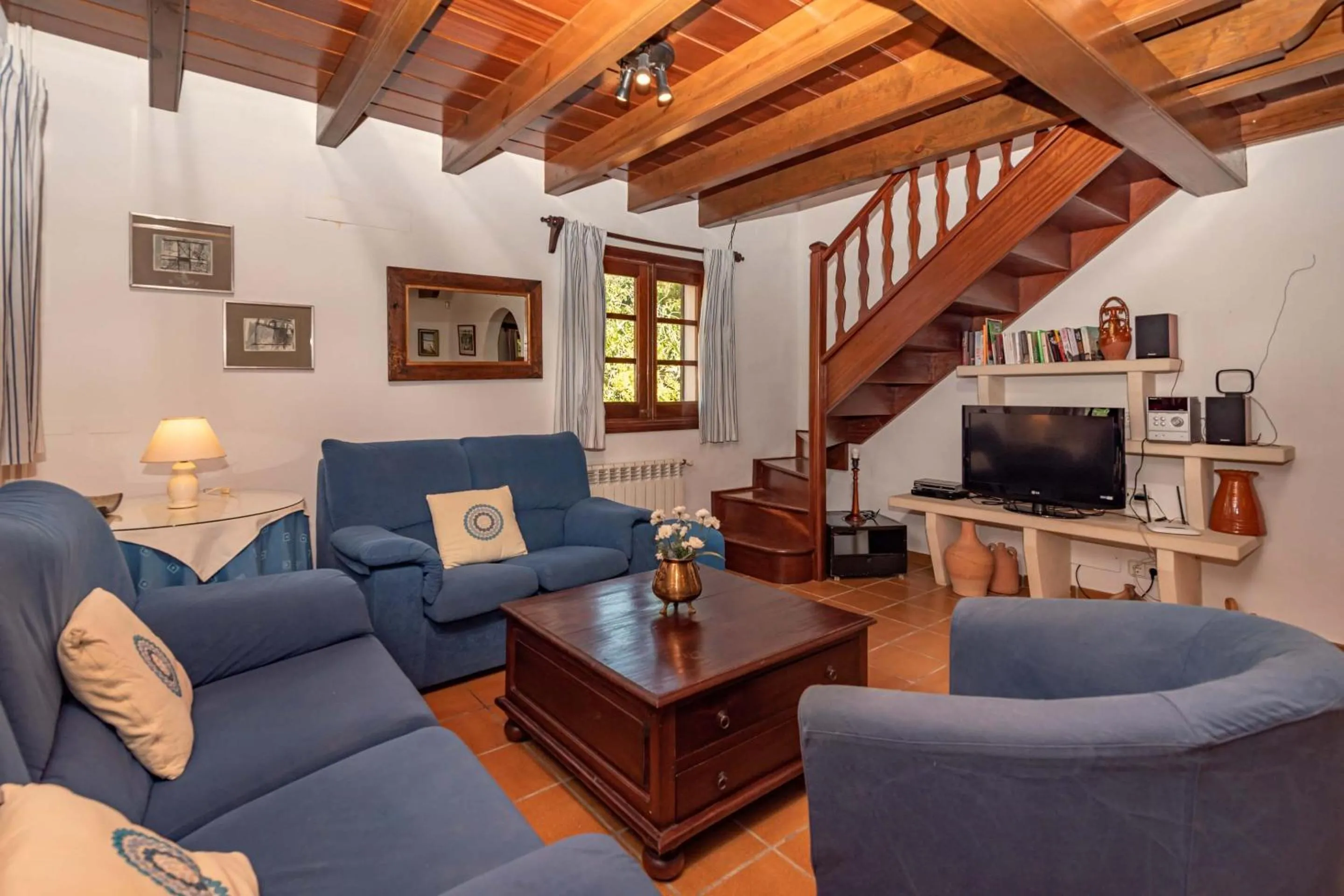 TV and multimedia in Villa Colonya by Sealand Villas