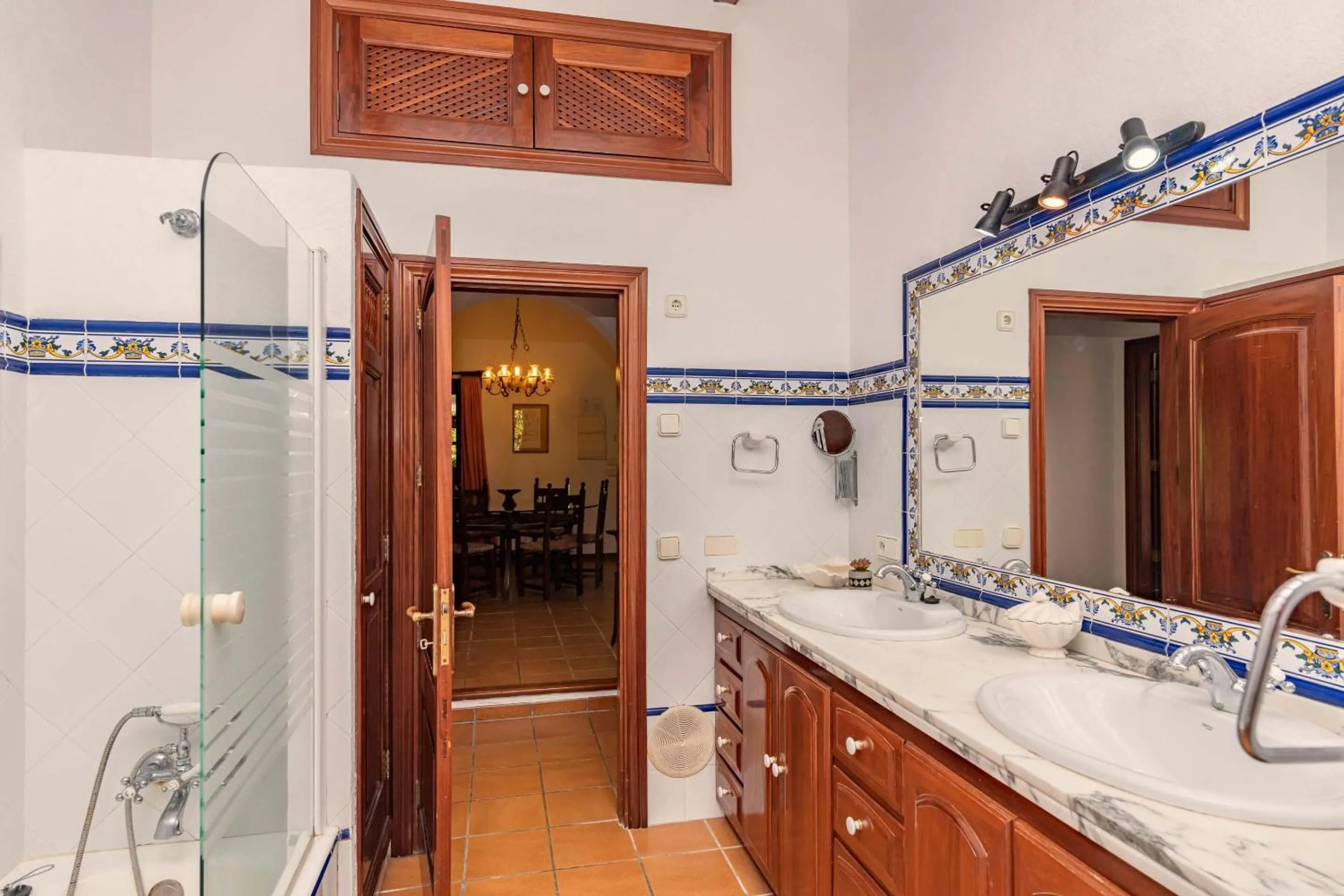 Shower in Villa Colonya by Sealand Villas
