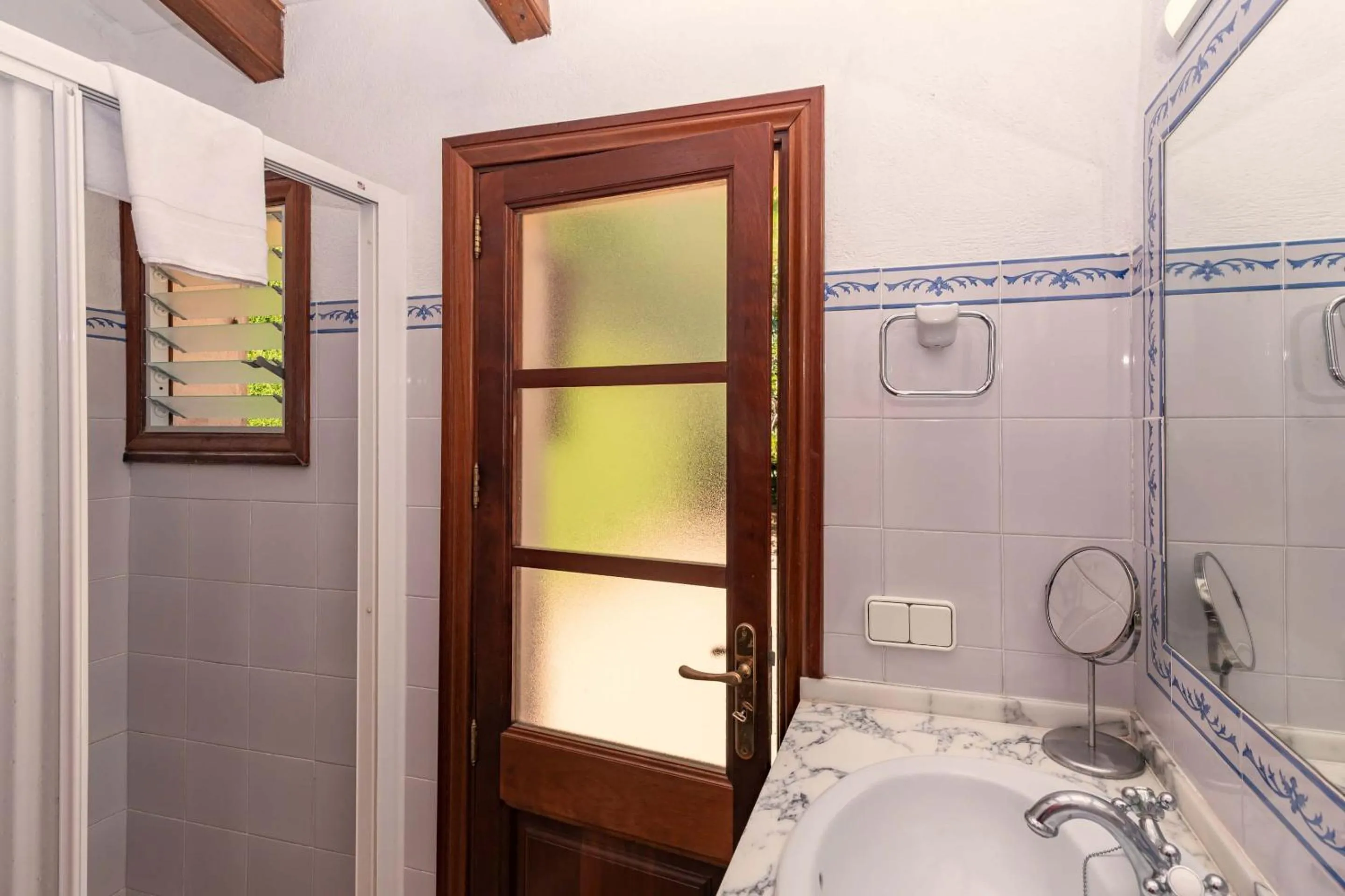 Shower in Villa Colonya by Sealand Villas