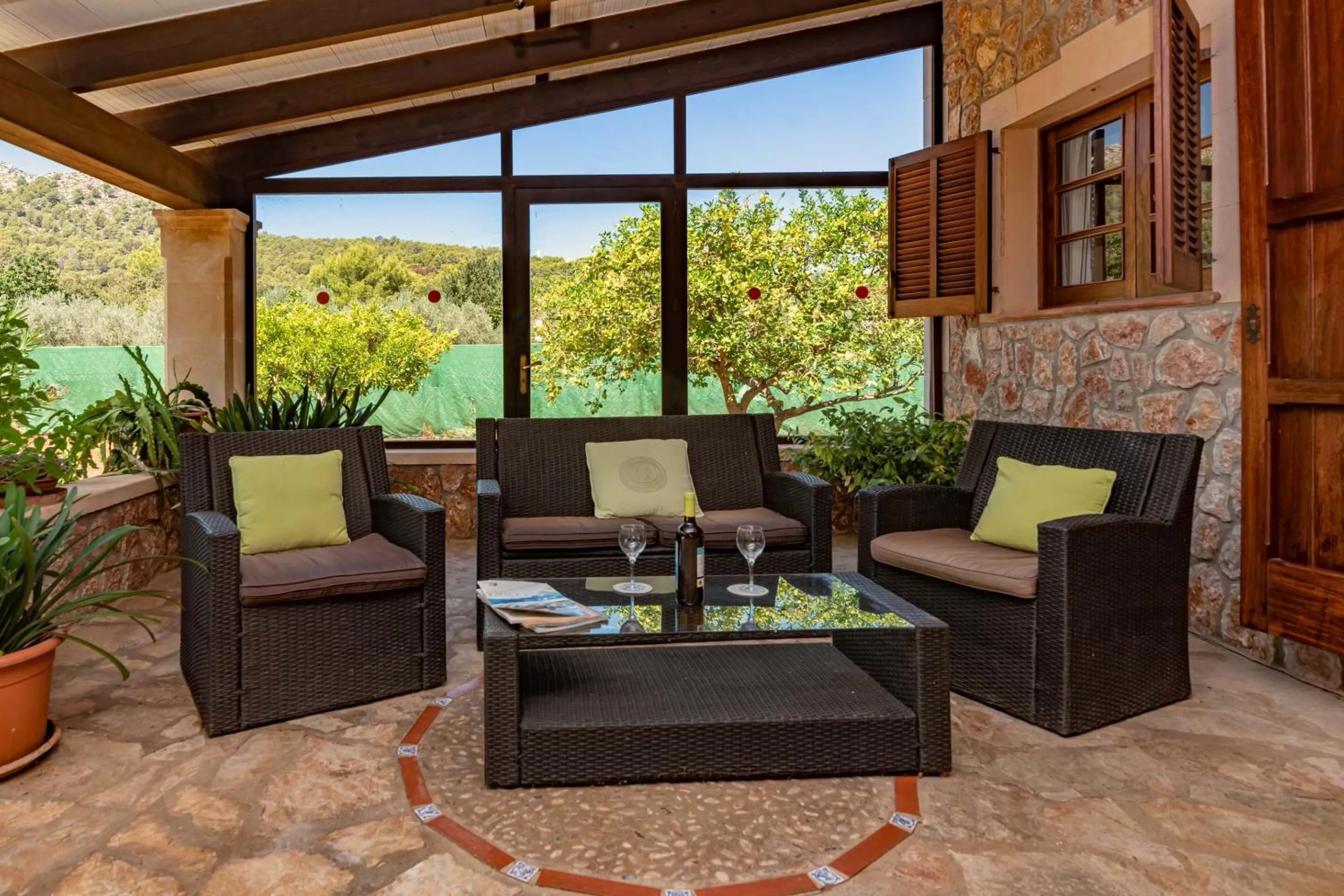 Balcony/Terrace in Villa Colonya by Sealand Villas